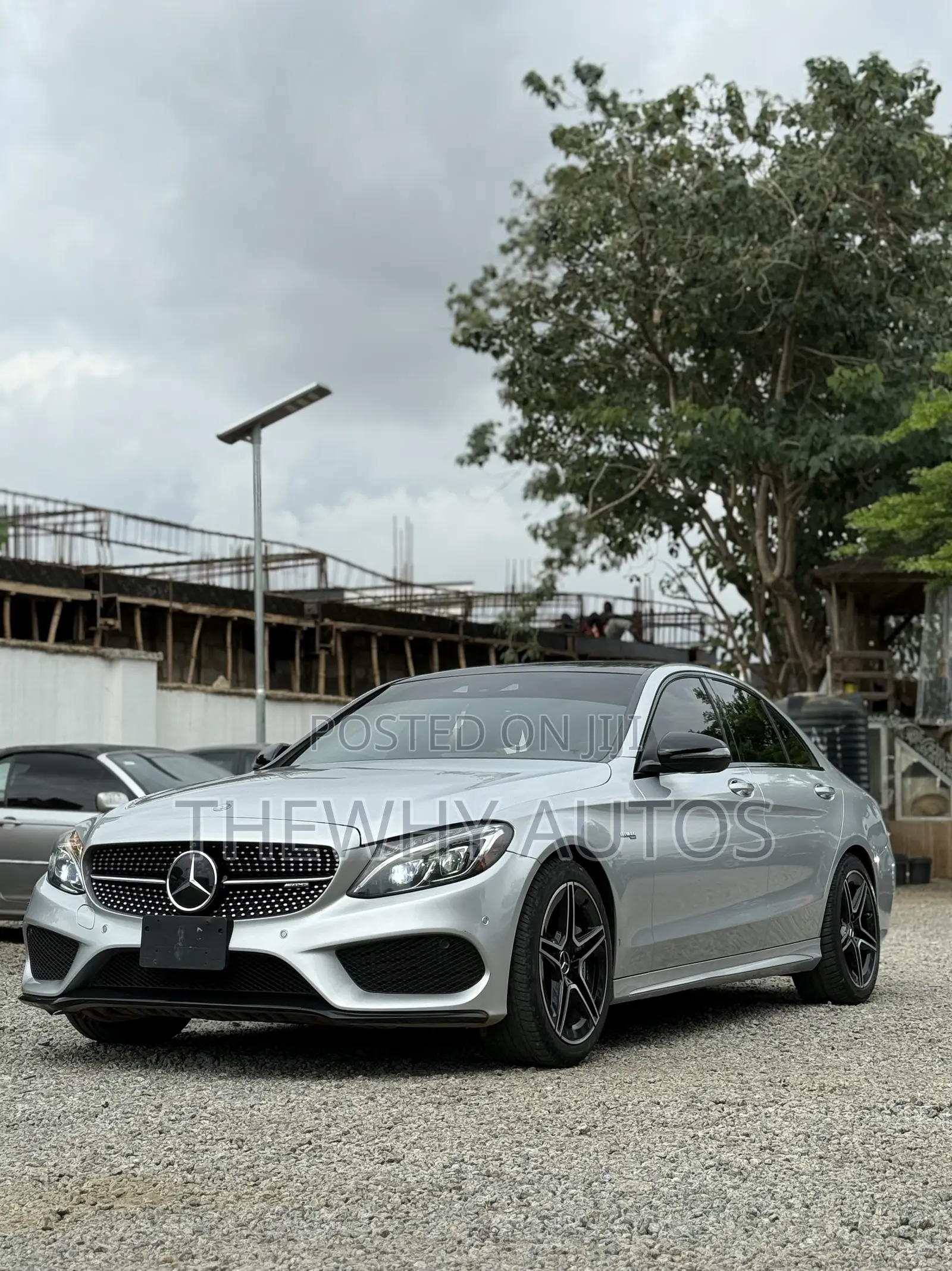 Mercedes-Benz C43 4Matic Cabriolet AWD (3.0L V6 9AM) 2017 Silver