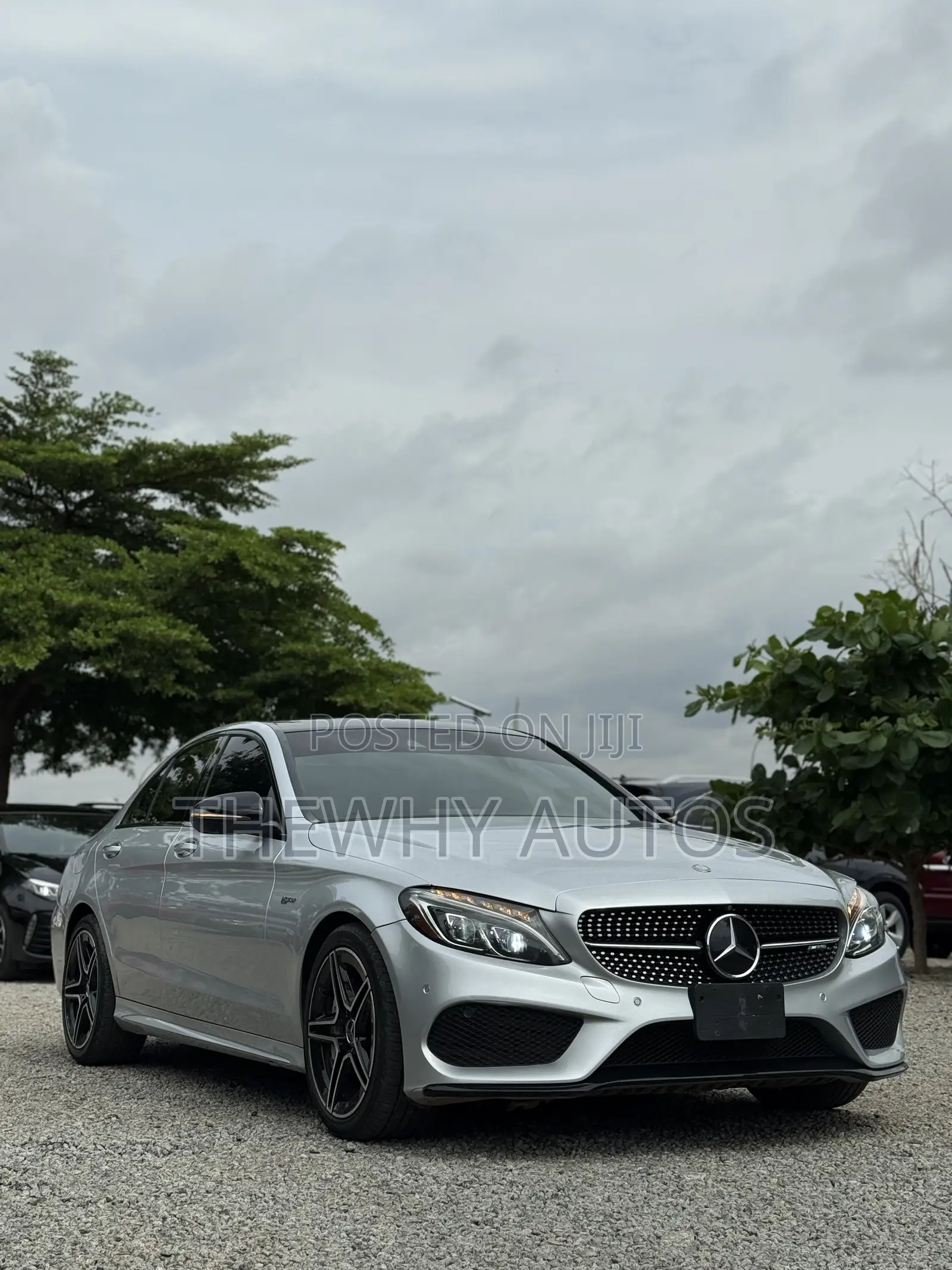 Mercedes-Benz C43 4Matic Cabriolet AWD (3.0L V6 9AM) 2017 Silver
