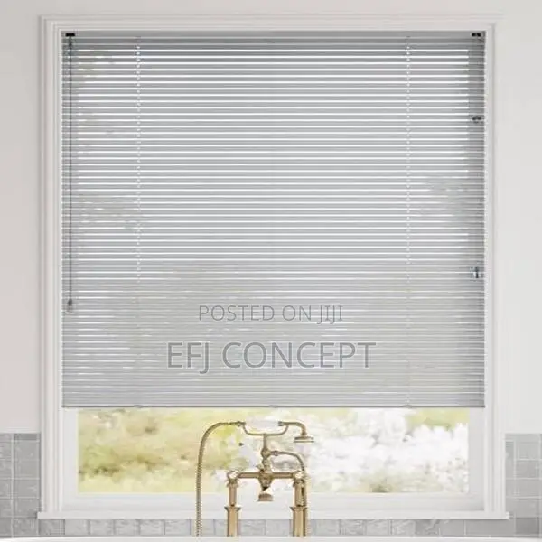 Brushed Platinum 25mm Venetain Window Blind
