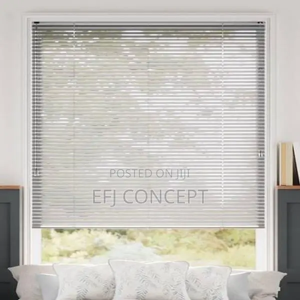 Brushed Titanium 25mm Venetian Window Blind