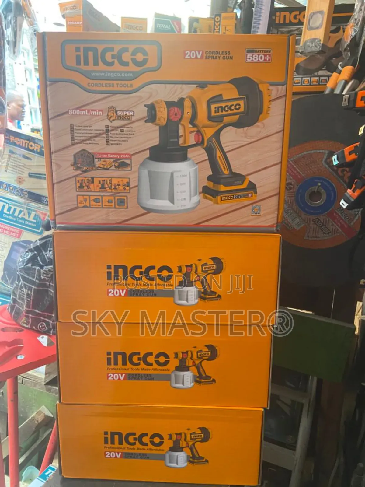 Ingco Cordless Spray Gun