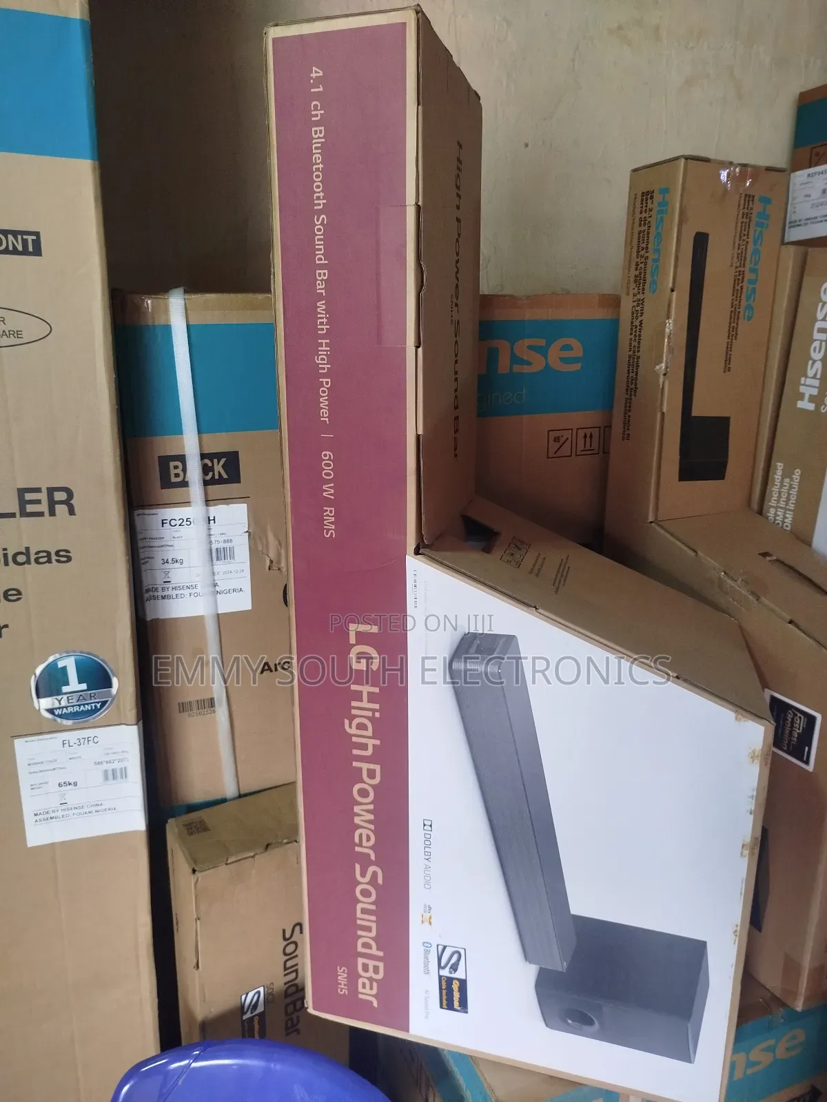 Lg High Power Sound Bar 600w