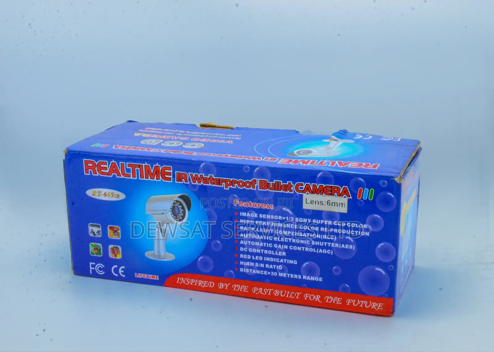 Realtime Ir Waterproof Bullet Camera Iii, Model Et-669.