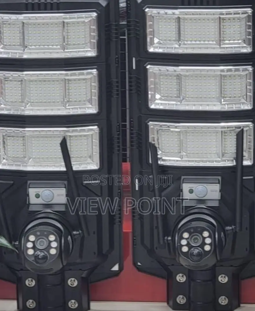 450w Solar Streetlight With Cctv Camera 5mp