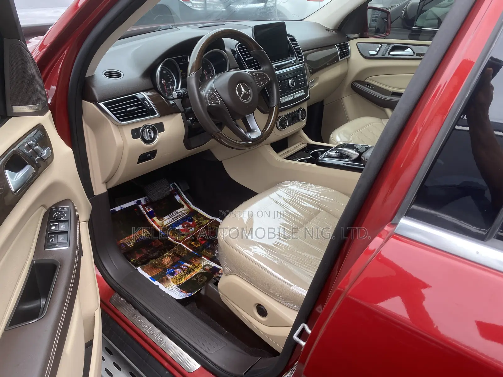 Mercedes-Benz GLE-Class GLE 350d 4MATIC 2018 Red