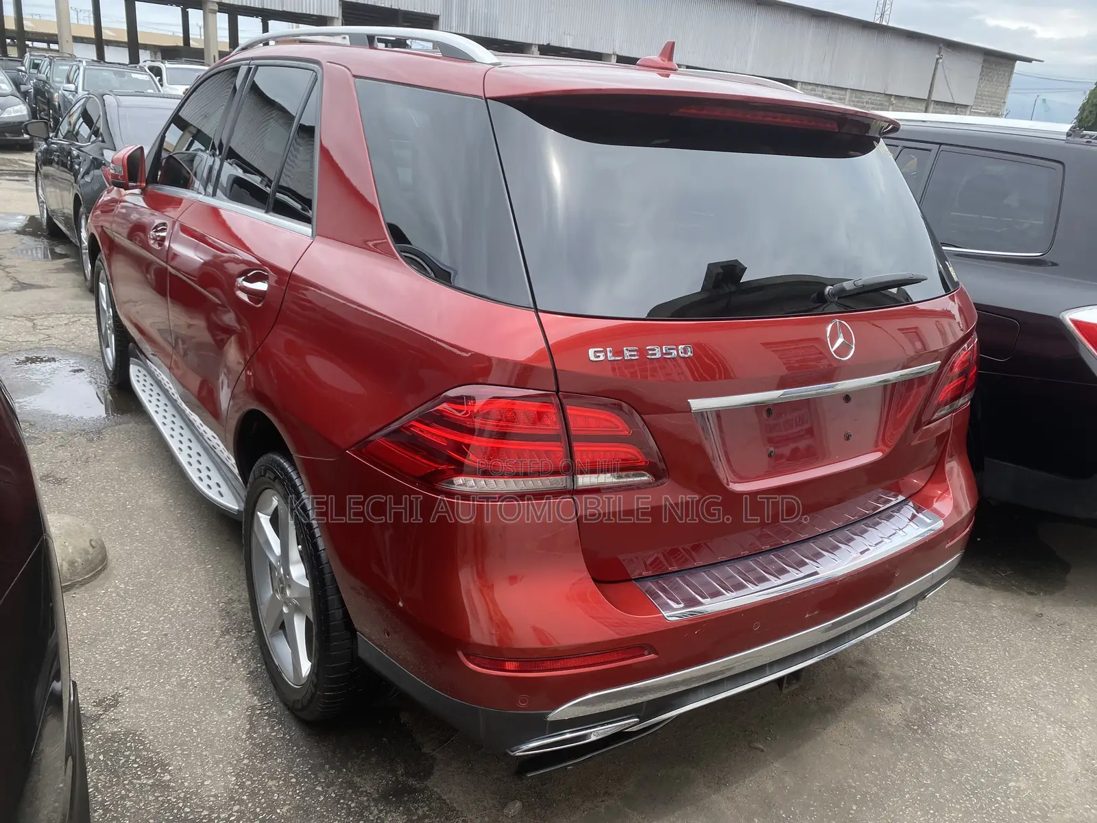 Mercedes-Benz GLE-Class GLE 350d 4MATIC 2018 Red