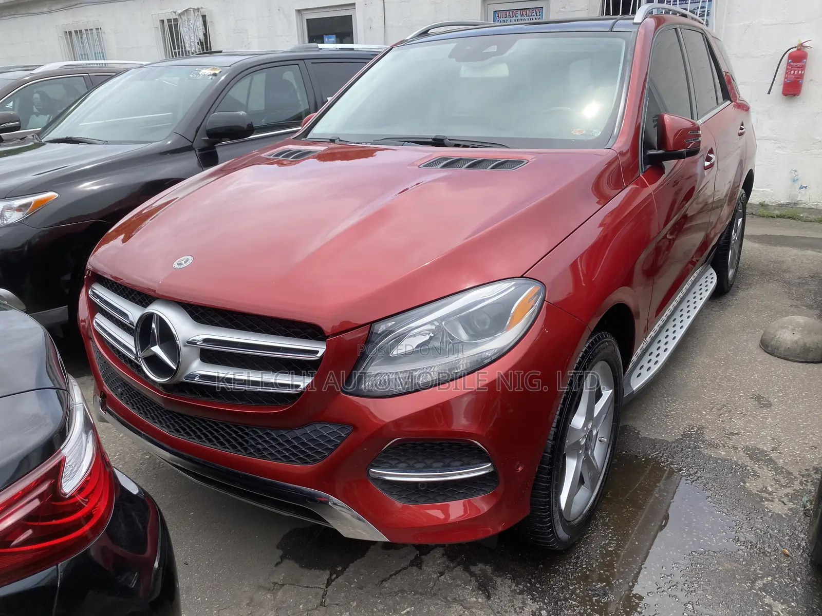 Mercedes-Benz GLE-Class GLE 350d 4MATIC 2018 Red