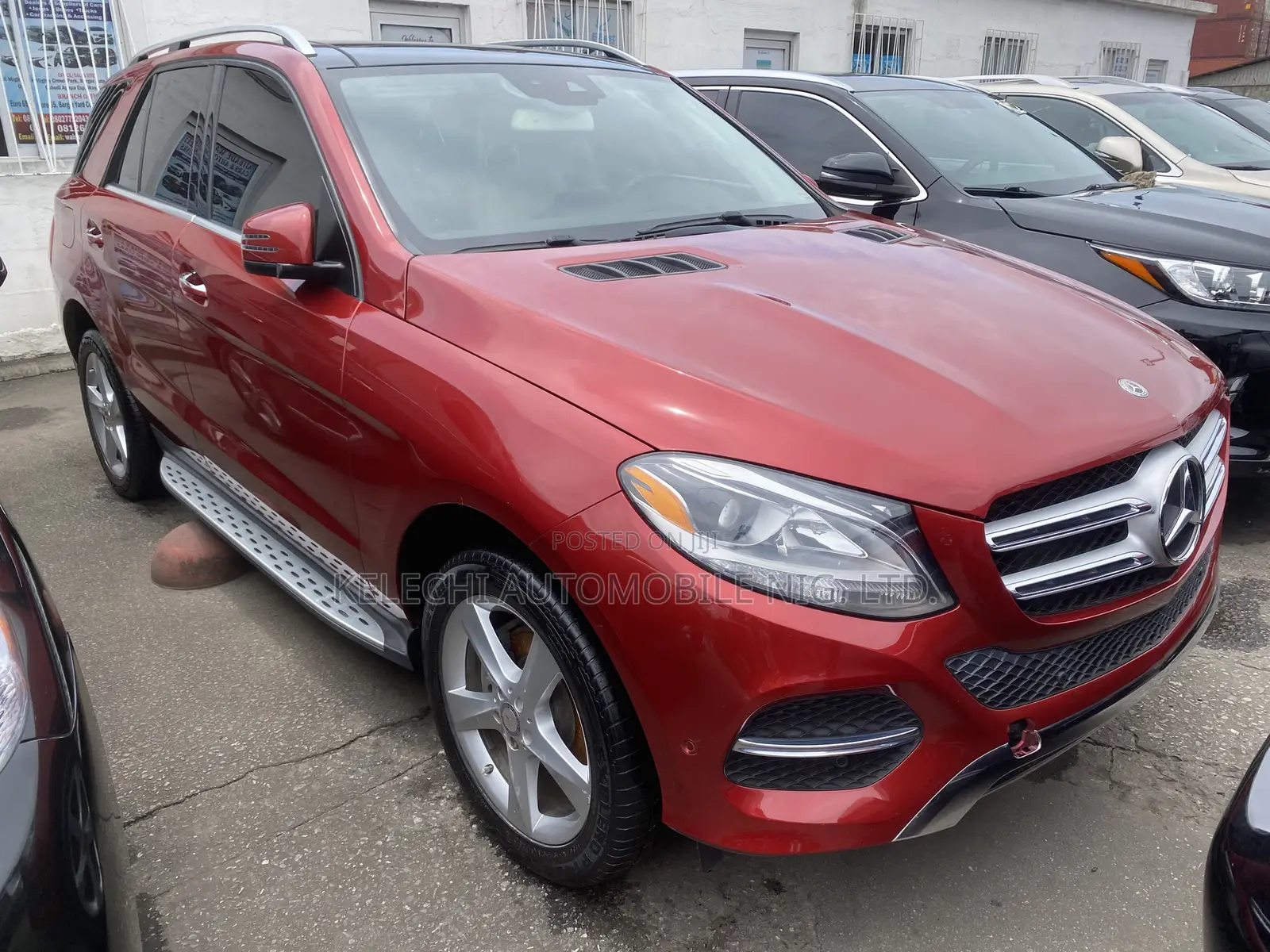 Mercedes-Benz GLE-Class GLE 350d 4MATIC 2018 Red