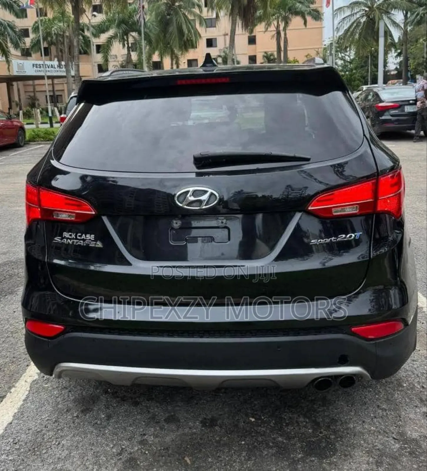 Hyundai Santa Fe Limited 4dr SUV AWD (3.3L 6cyl 6A) 2014 Black