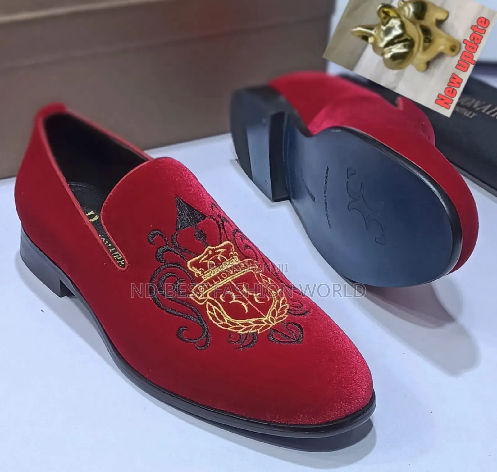 Red Suede Shoes