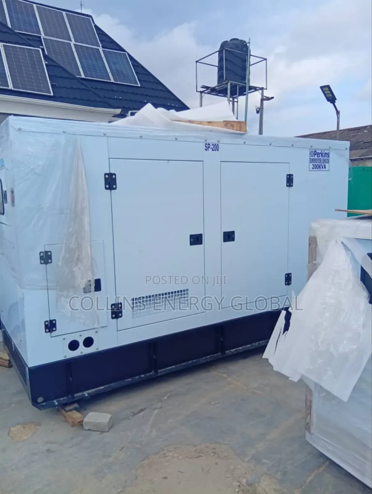 200kva Uk Perkins Soundproof Copper Coil Generator