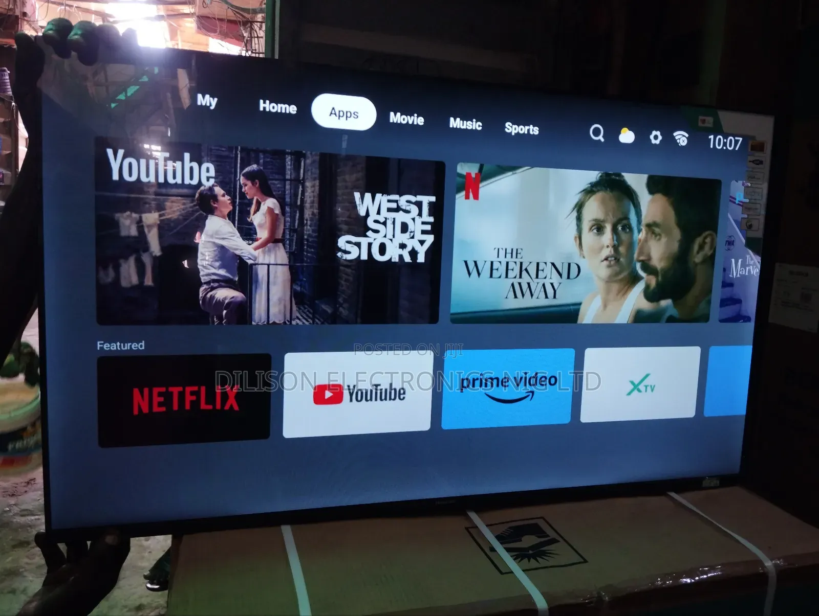 Hisense 43a4k Vidaa Smart Tv
Designed for Simplicity