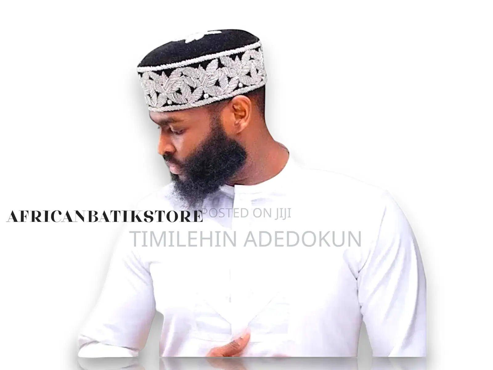 Men’S Hat/Senator's Cap Awolowo Hat African,African Men Cap