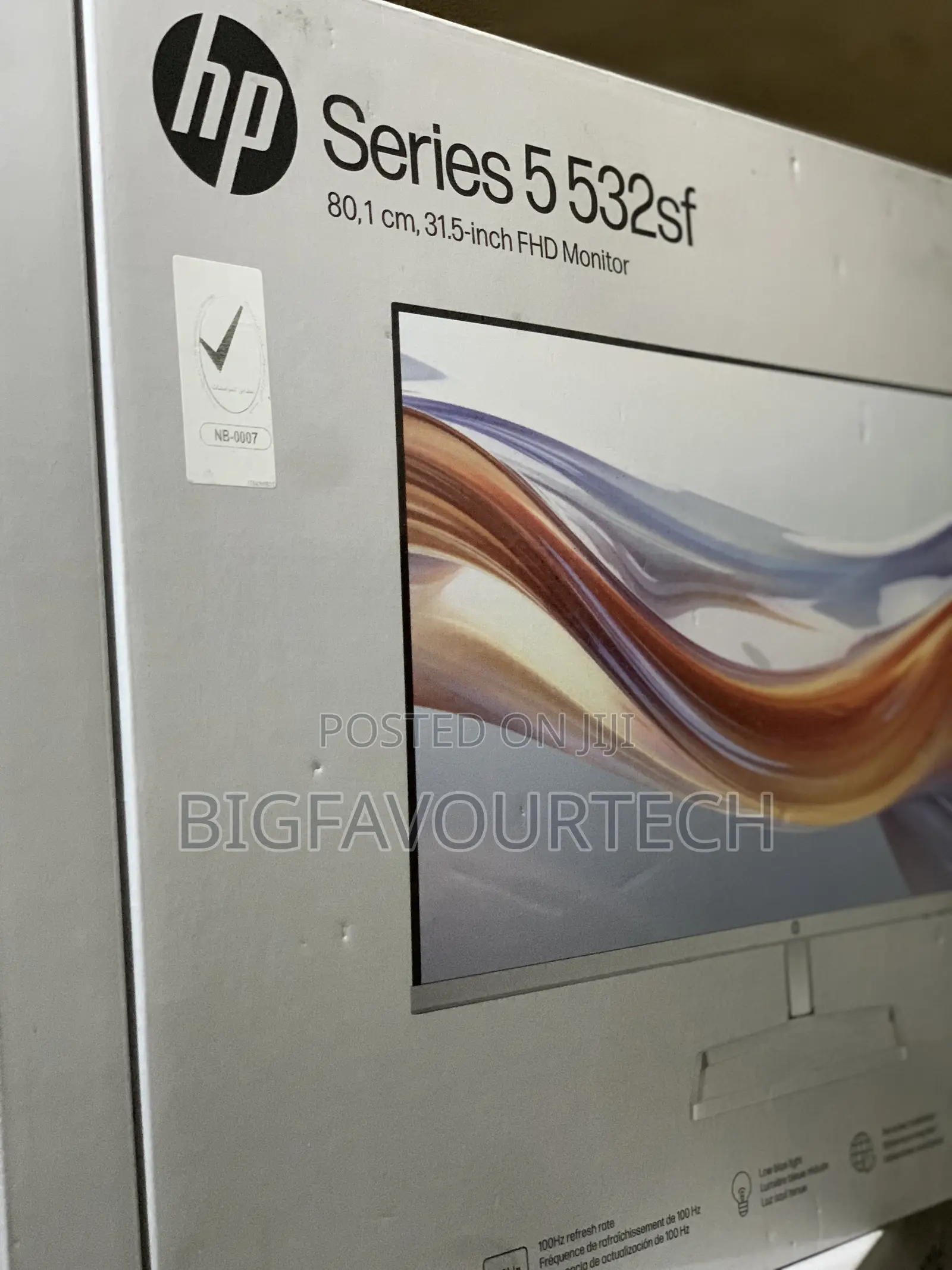 HP Series 5 31.5 Inch FHD Monitor - 532sf