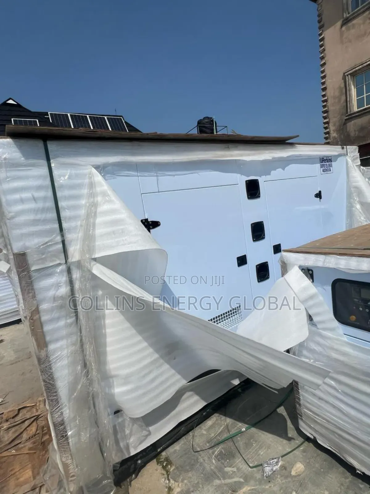 400kva Uk Perkins Soundproof Copper Coil Generator