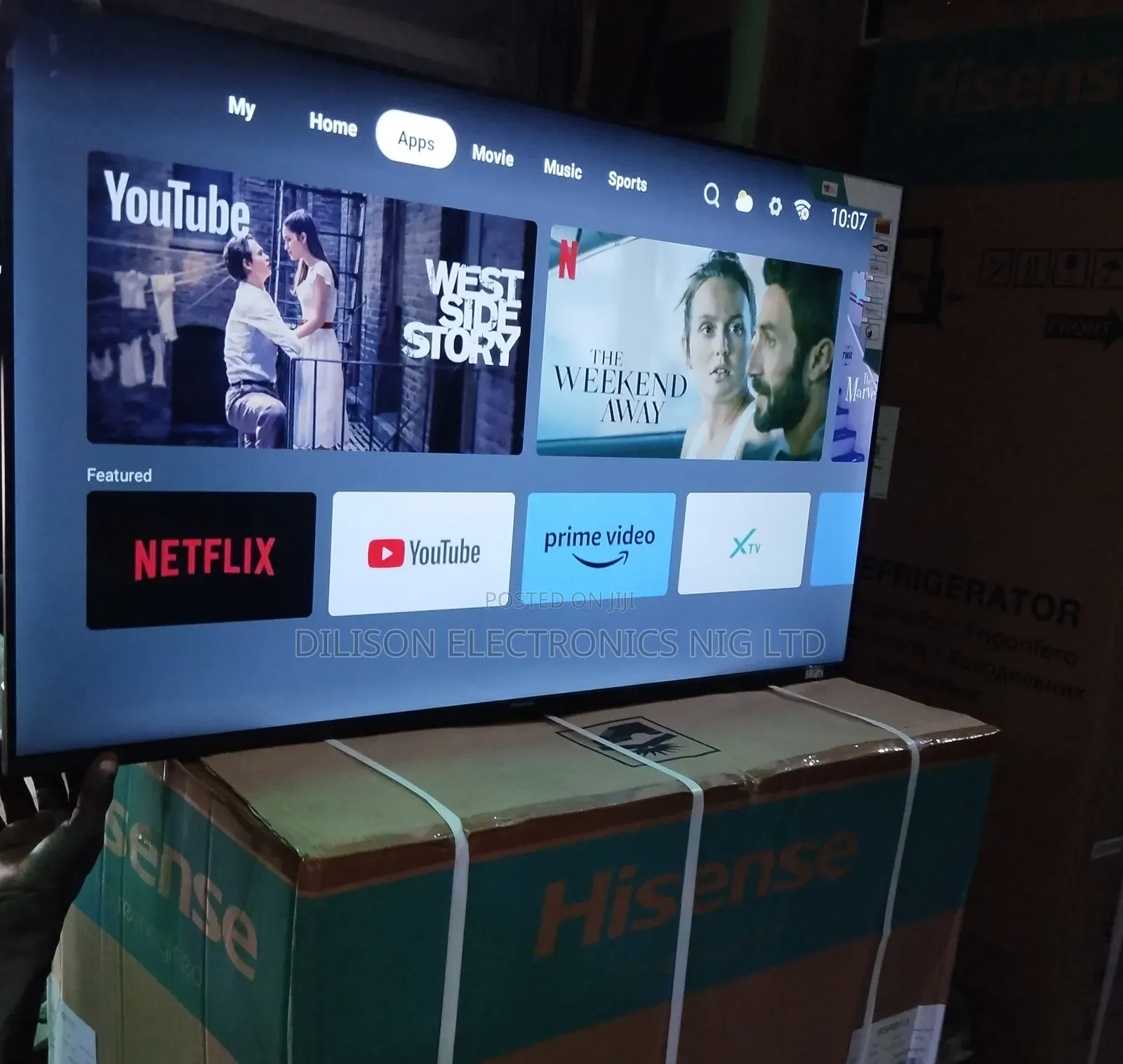 Brand New Energy Saving Uhd Frameless Smart Led