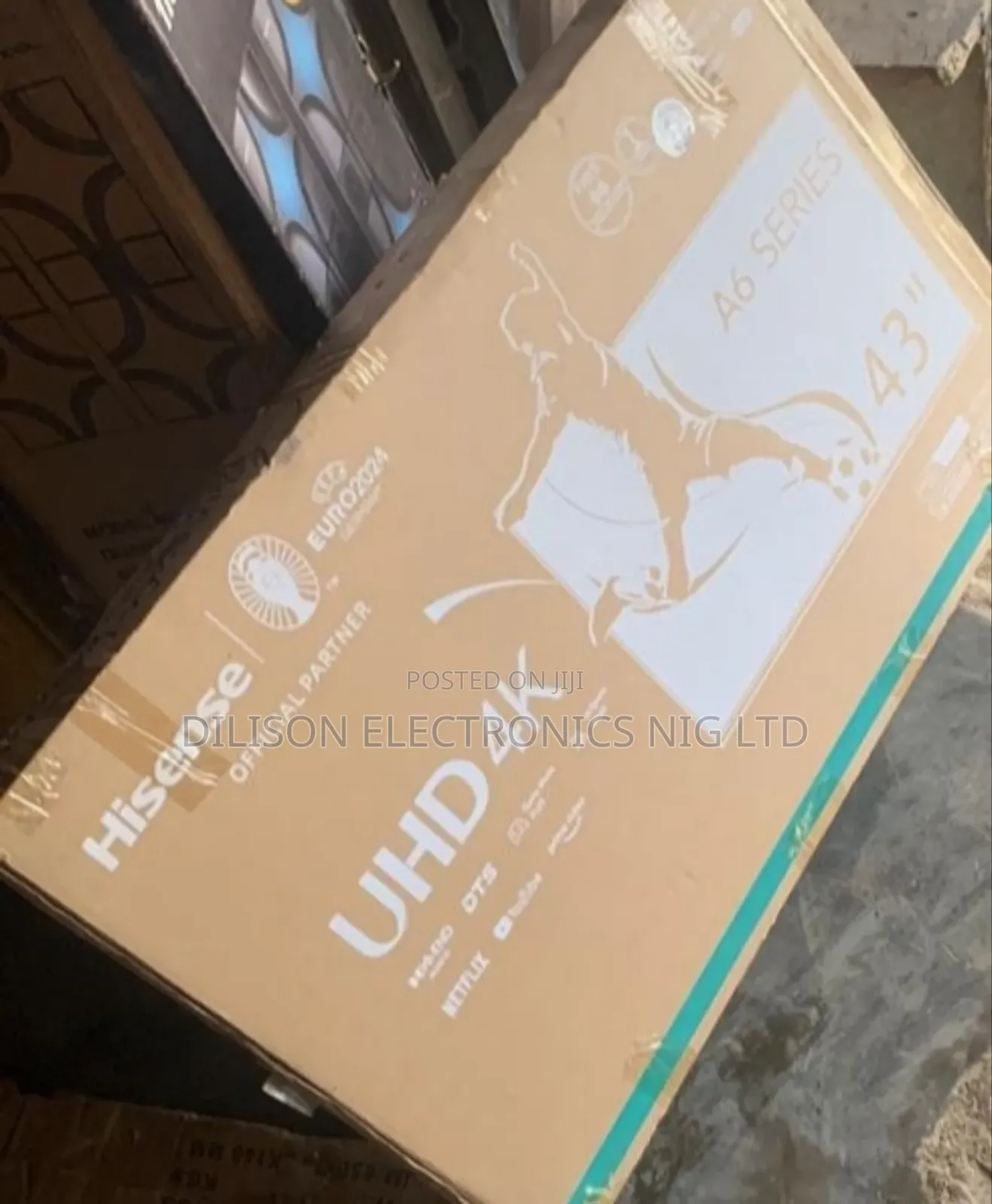 Brand New Hisense 43" A6 Series 2025 Design Smart Tv