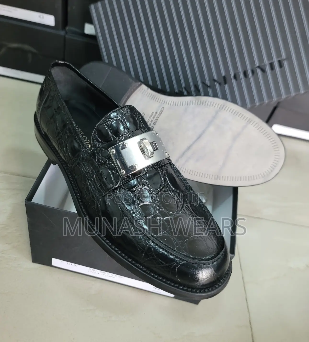 Italian Giovanni Conti Leather Shoes