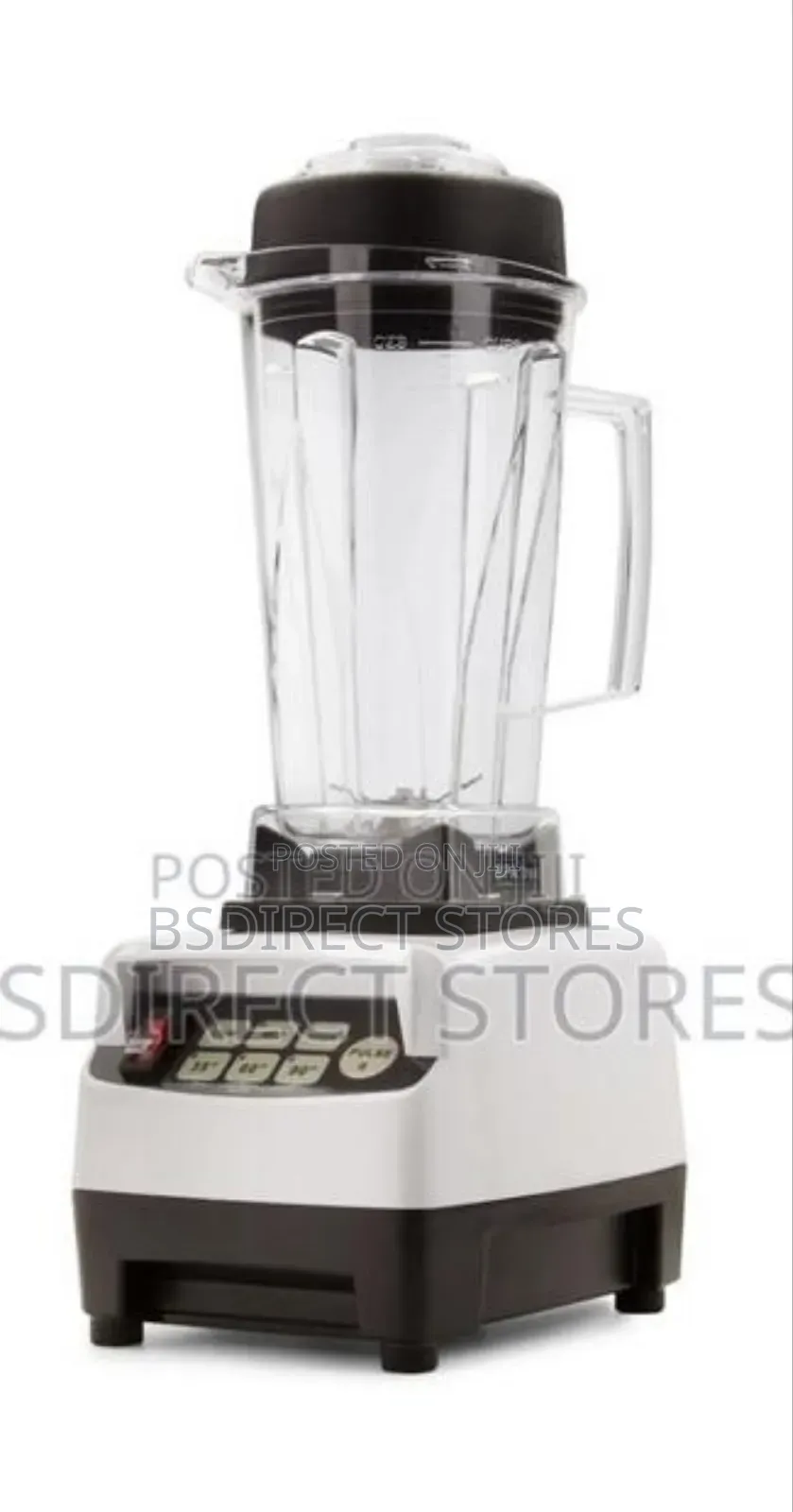 Biochef High Performance Blender White Commercial Style 2ltr