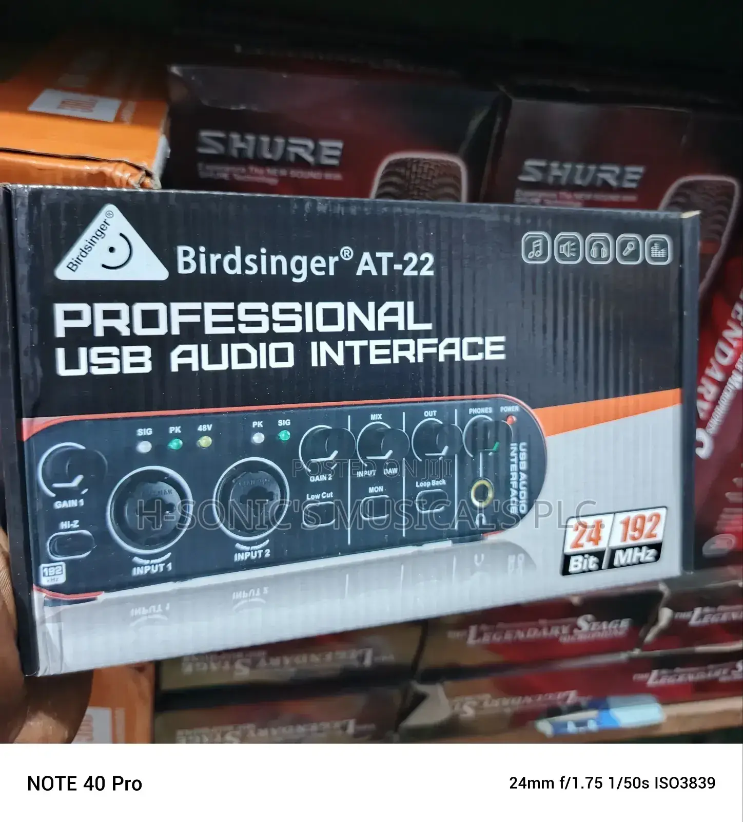 Quality Birdsinger at-22 Audio Interface