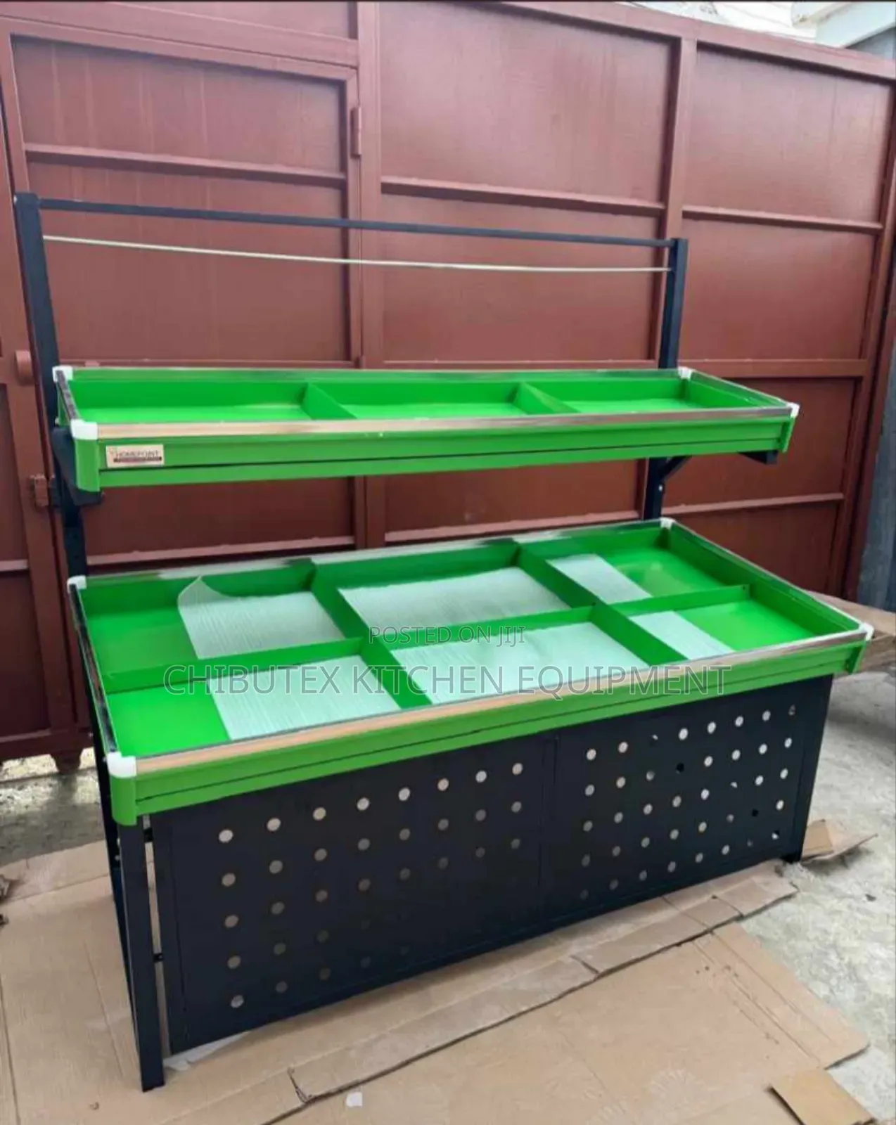 Industrial Supermarket Vegetable Display