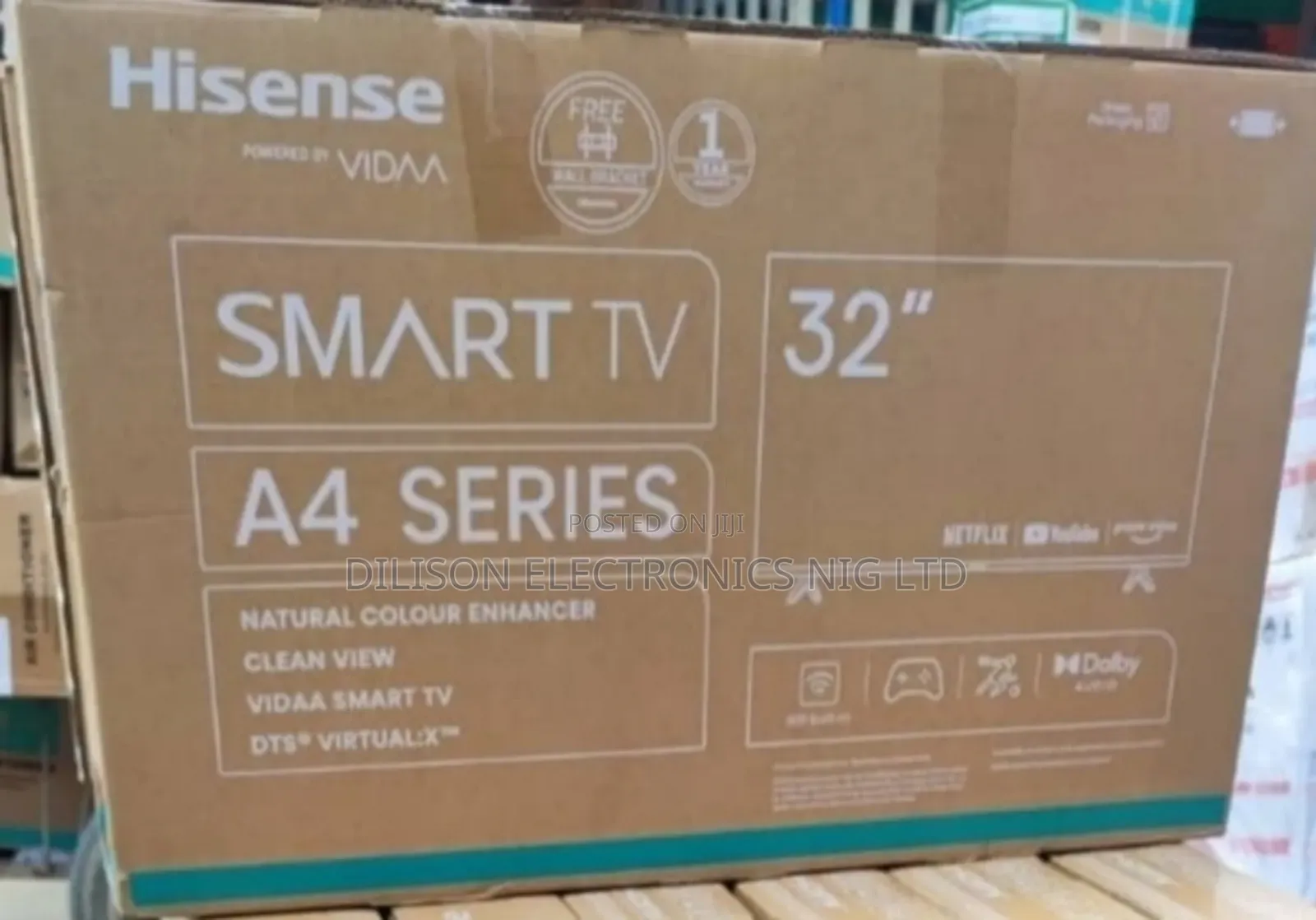 Hisense 32a4k Vidaa A4 Series Android Smart Tv