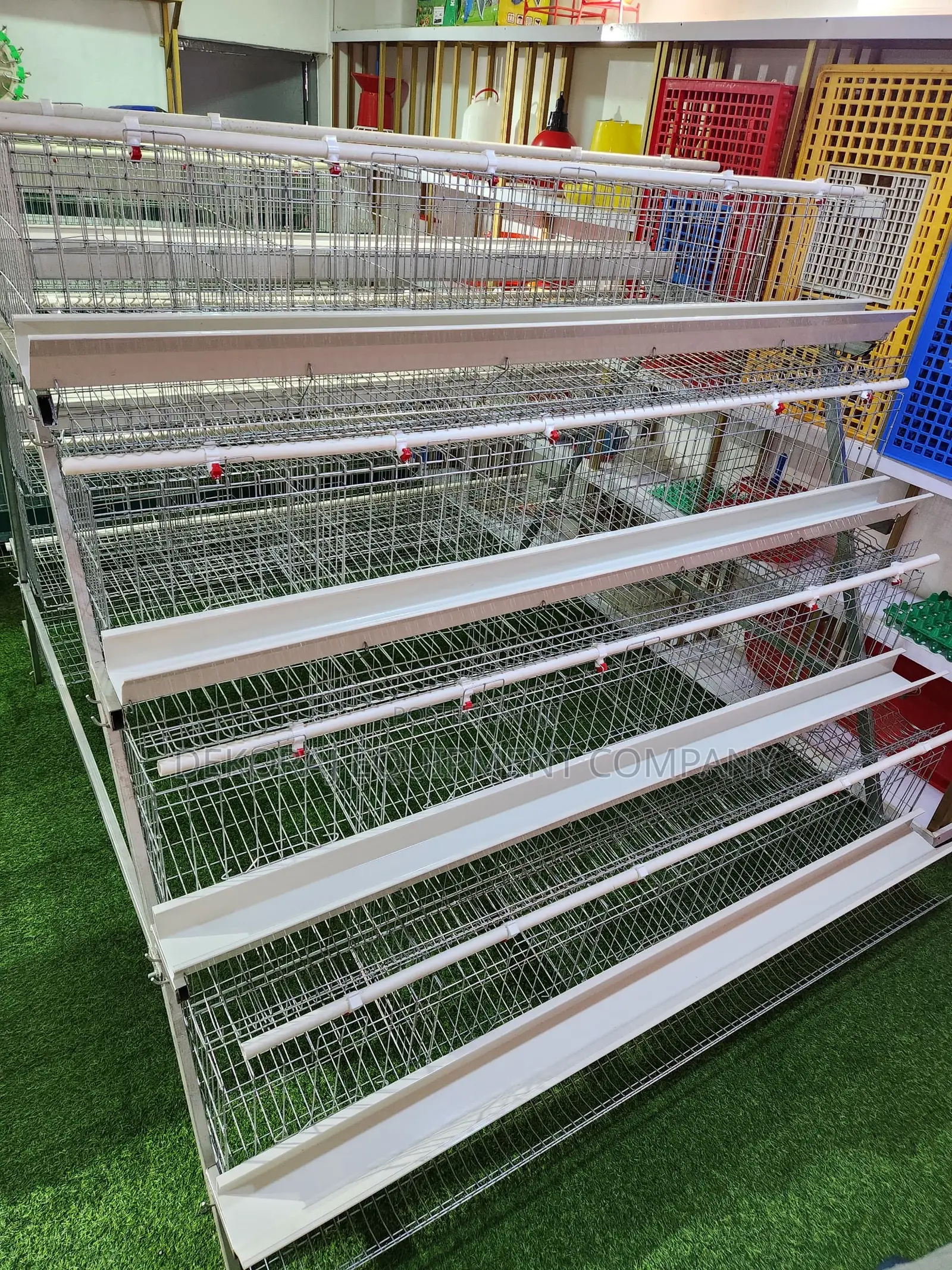 Imported Hot Dip 160 Birds Capacity Cage For Chicken