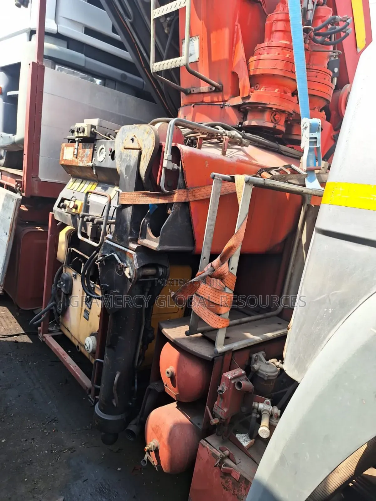Foreign Used 22 Tons Self Loader Truck Crane
