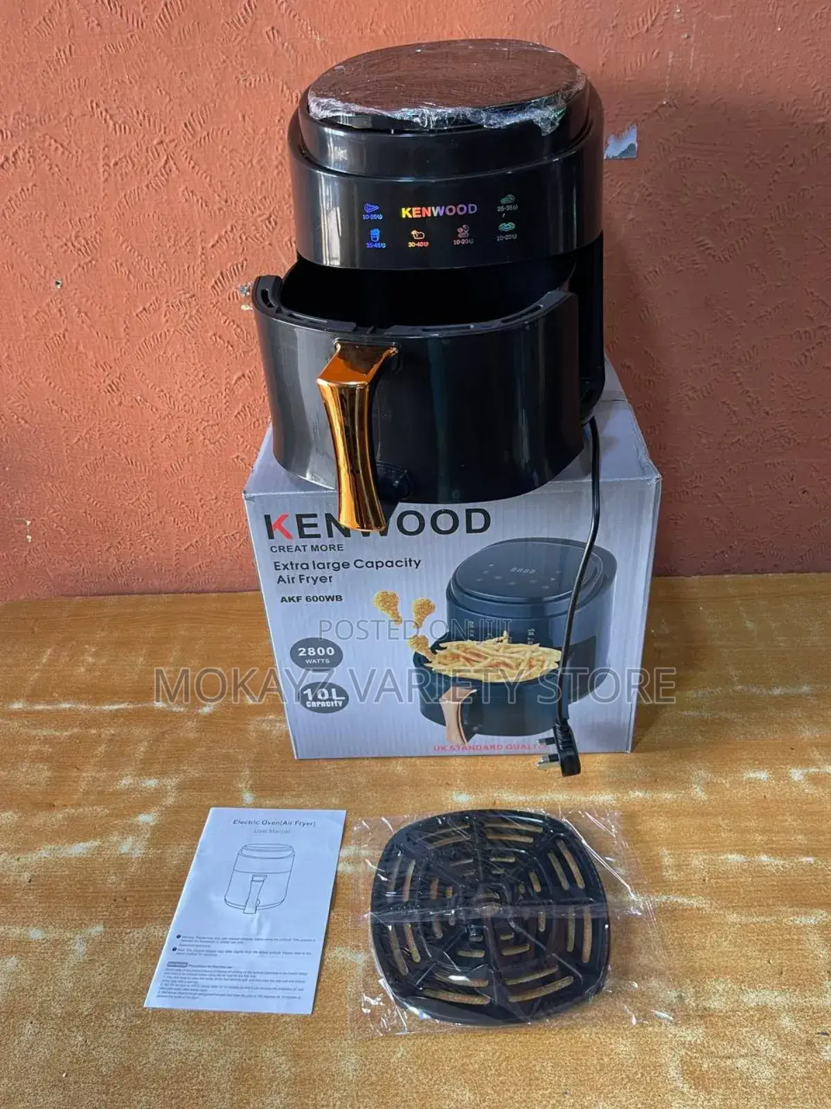 10l Kenwood Multifunctional Oil-Free (Touch Screen)