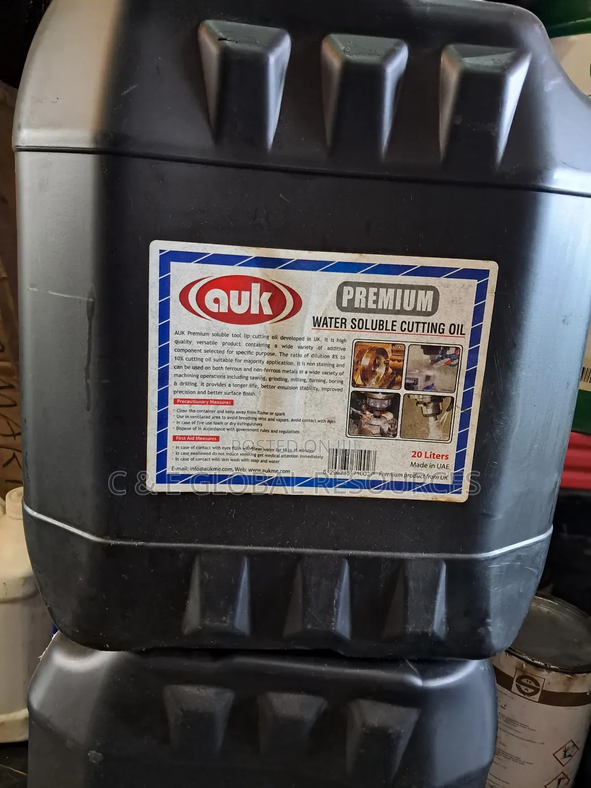 Quk Water Soluble Cutting Oil (20liters)