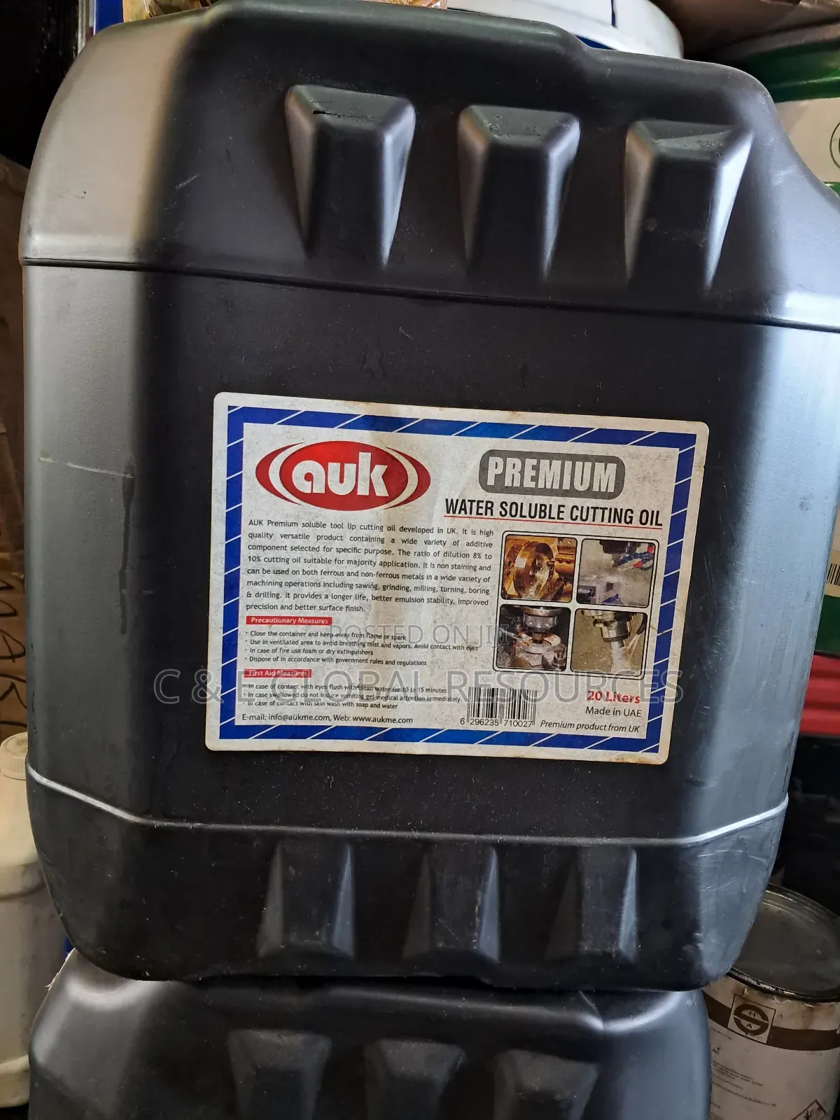 Quk Water Soluble Cutting Oil (20liters)