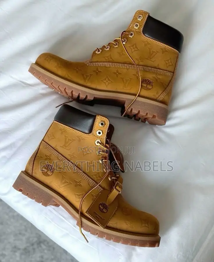 Top Luxury Louis Vuitton X Timberland Boots