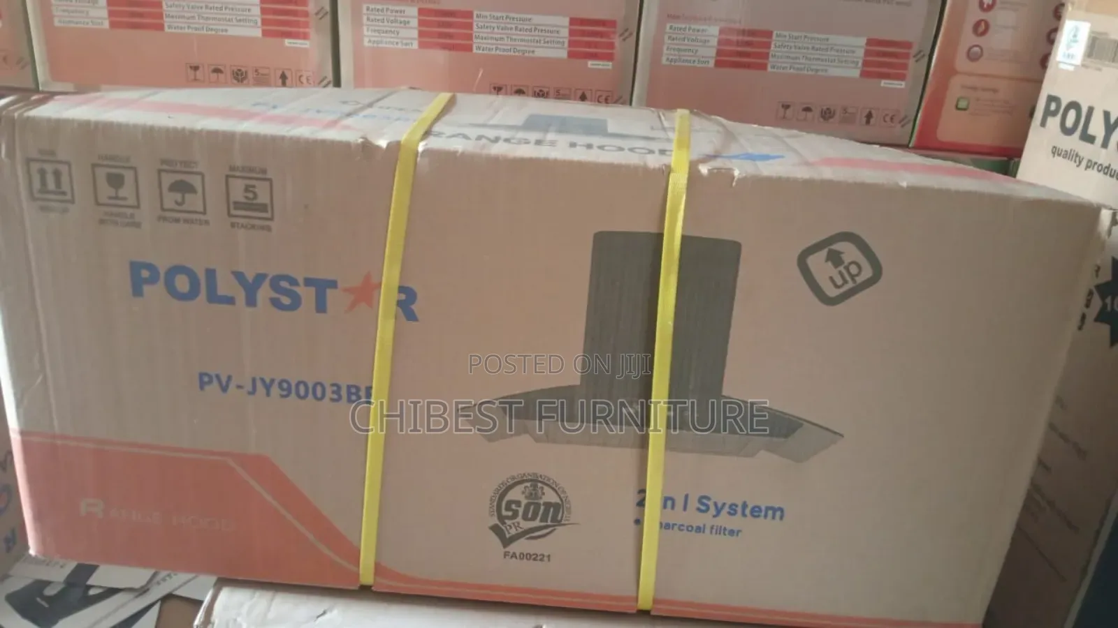 Brand New Polystar Heat Extractor.