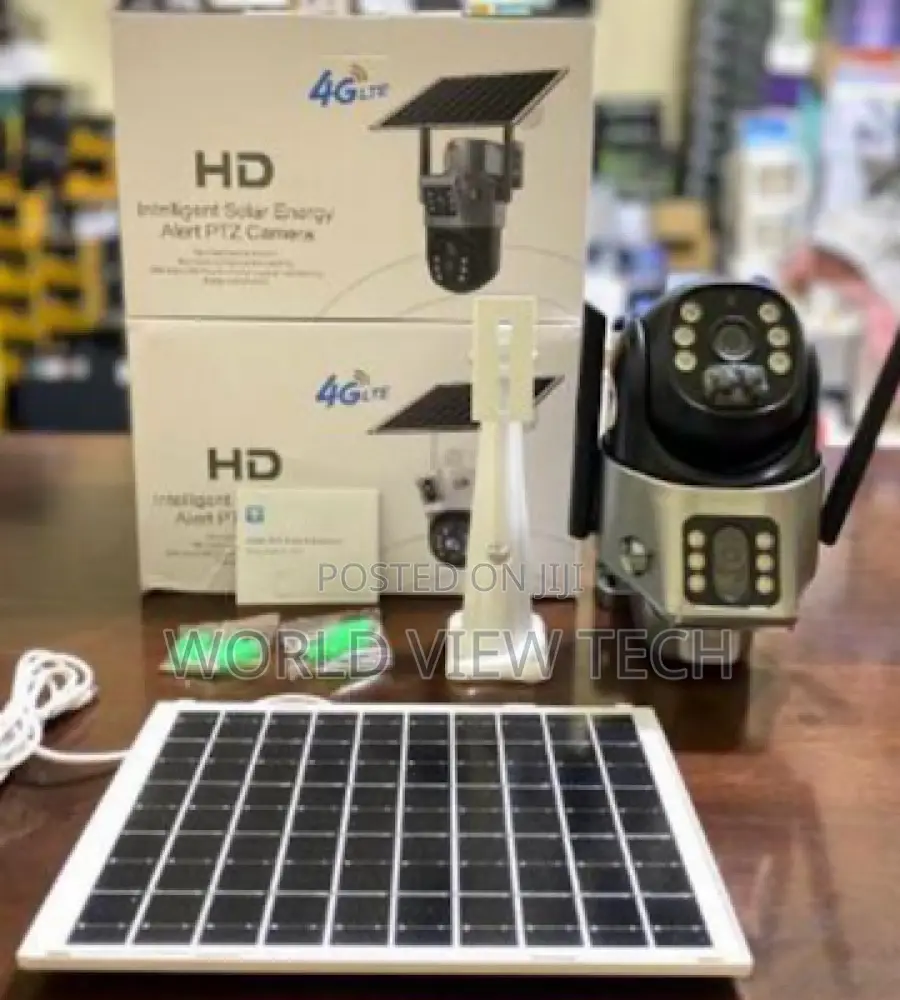 5mp 4g Dual Lens Solar PTZ Outdoor Camera (Sim Enabled)