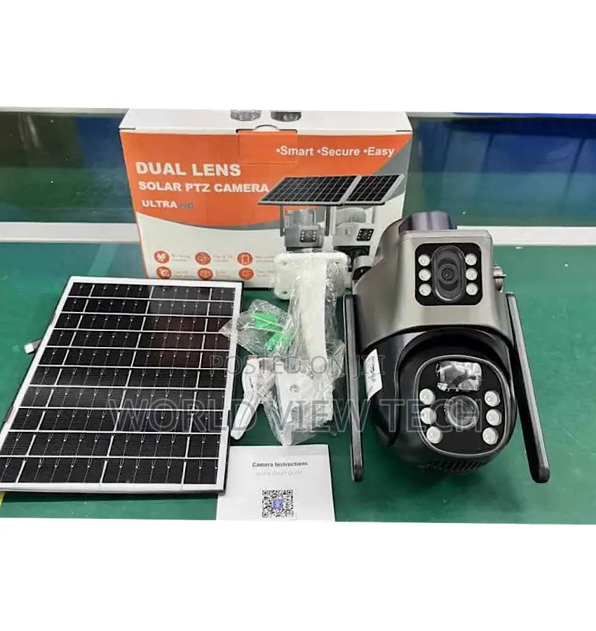 Solar Powered CCTV 4g Simcard Intelligent Rotational Camera