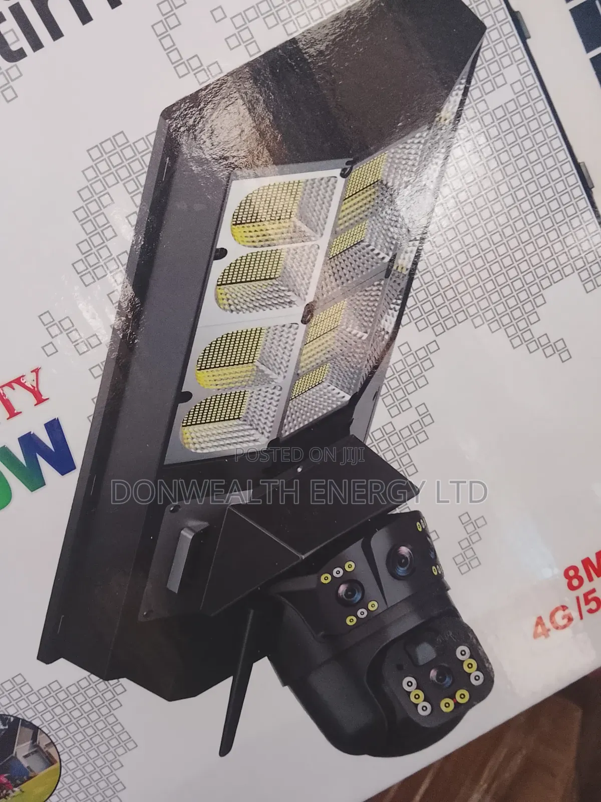 4/5g,) 8mp Ai Solar Street Lights CCTV Camera