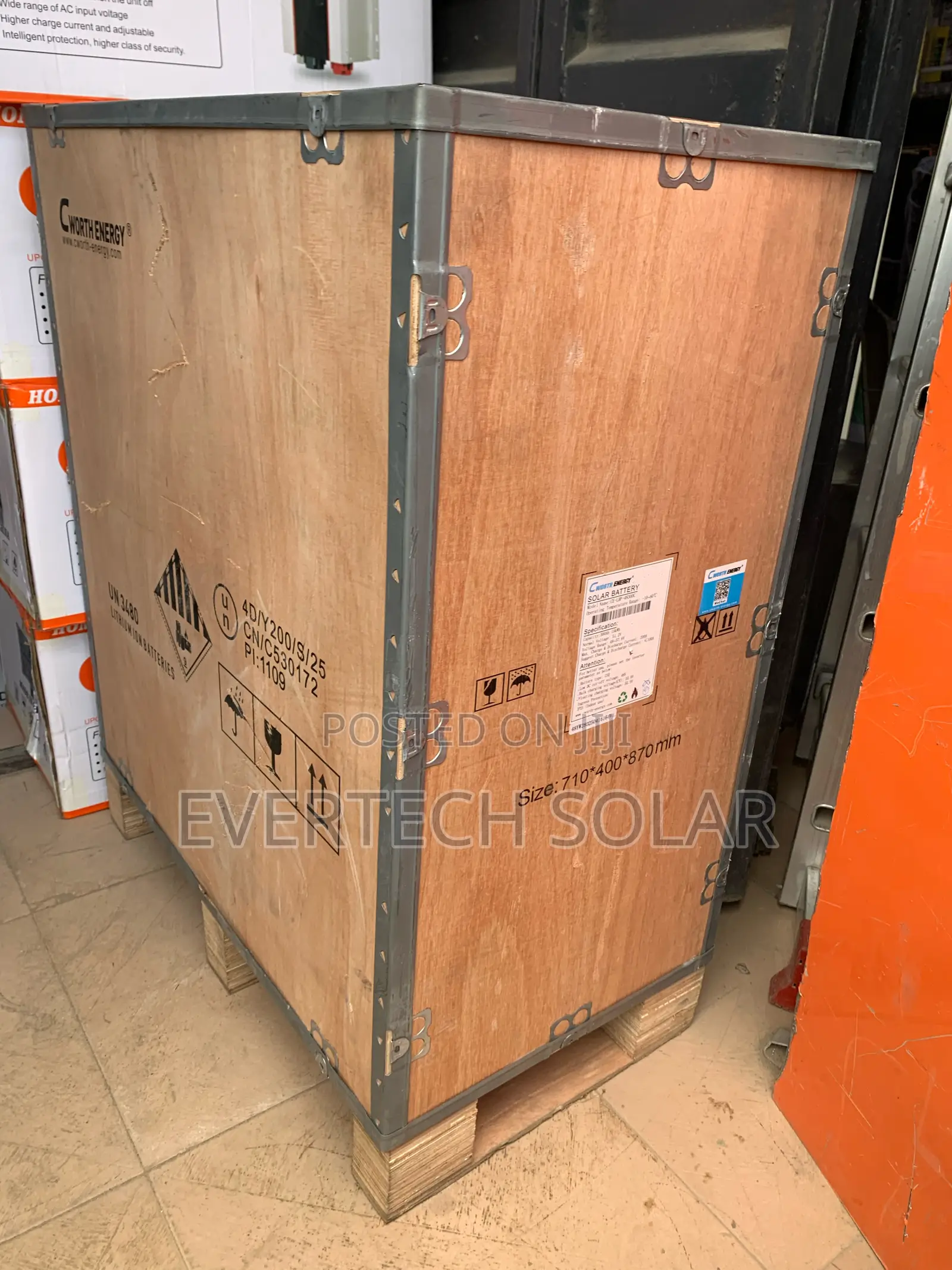 15kwhs Cworth Energy 51.2v Lithium Ion Battery