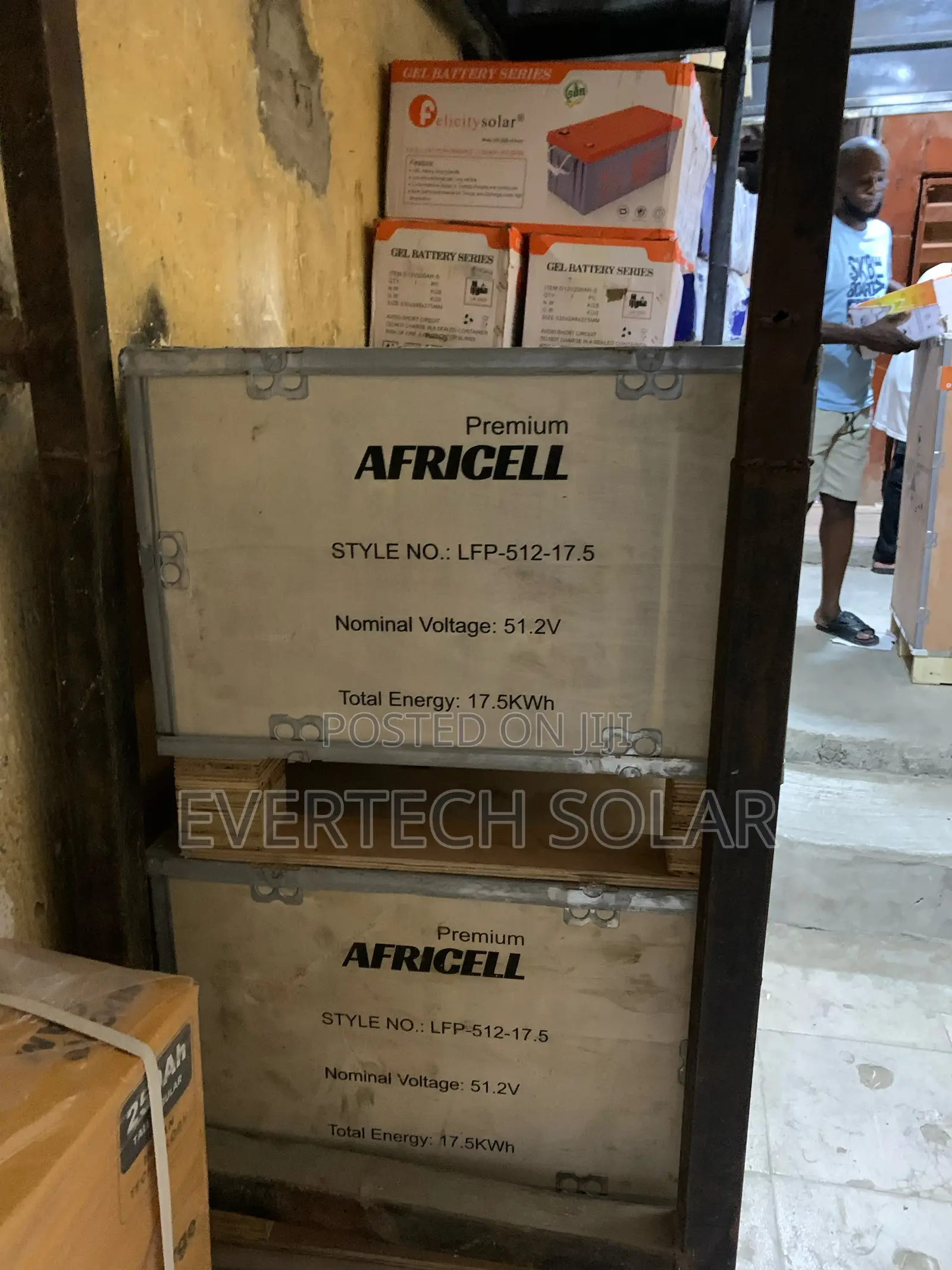17.5kwhs Africell Lithium Ion Phosphate Battery
