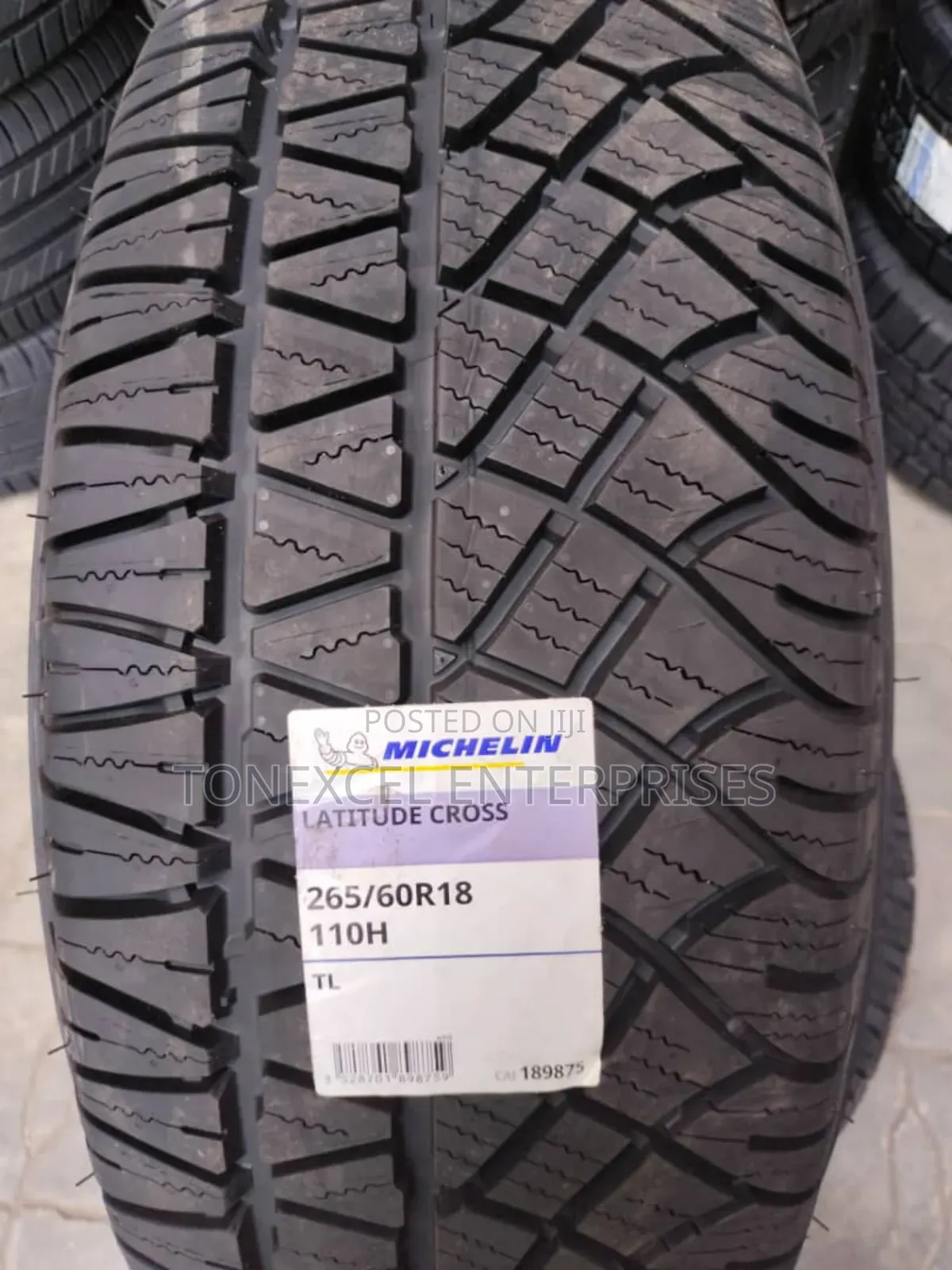265/60/18 Michelin