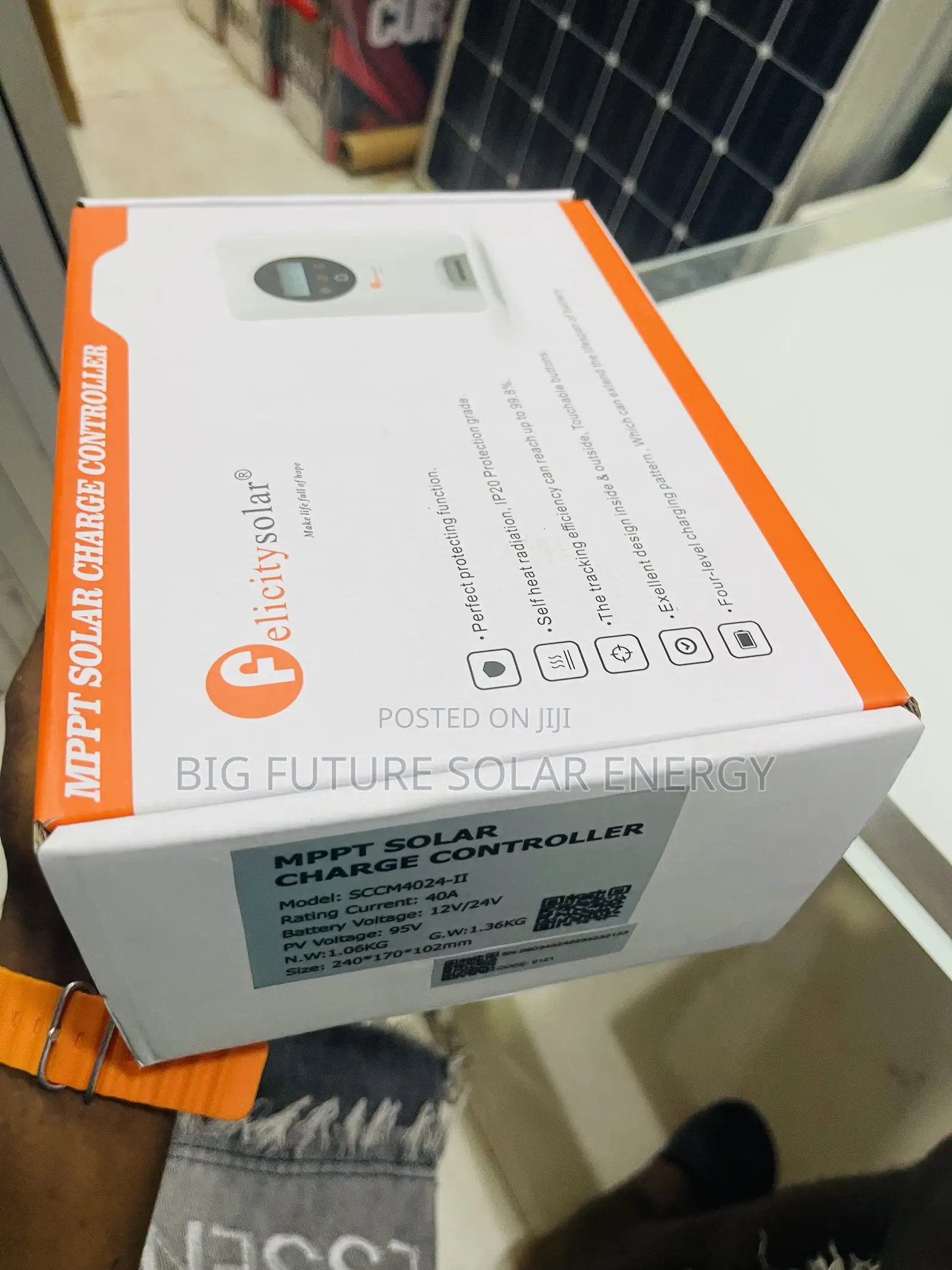 40amps Felicity Charge Controller 12/24v