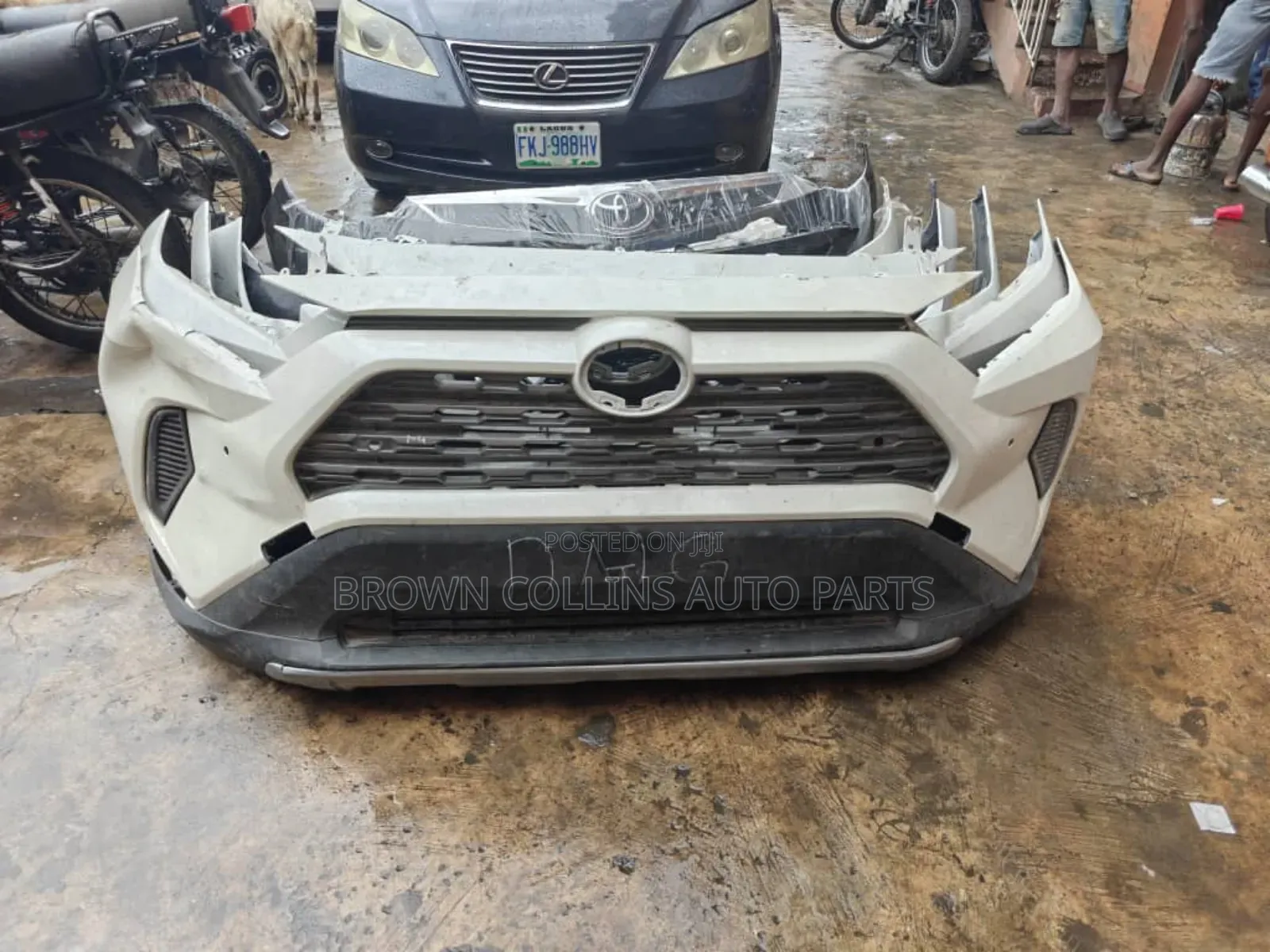 Complete Front Bumper Toyota Rav4 2019-2023