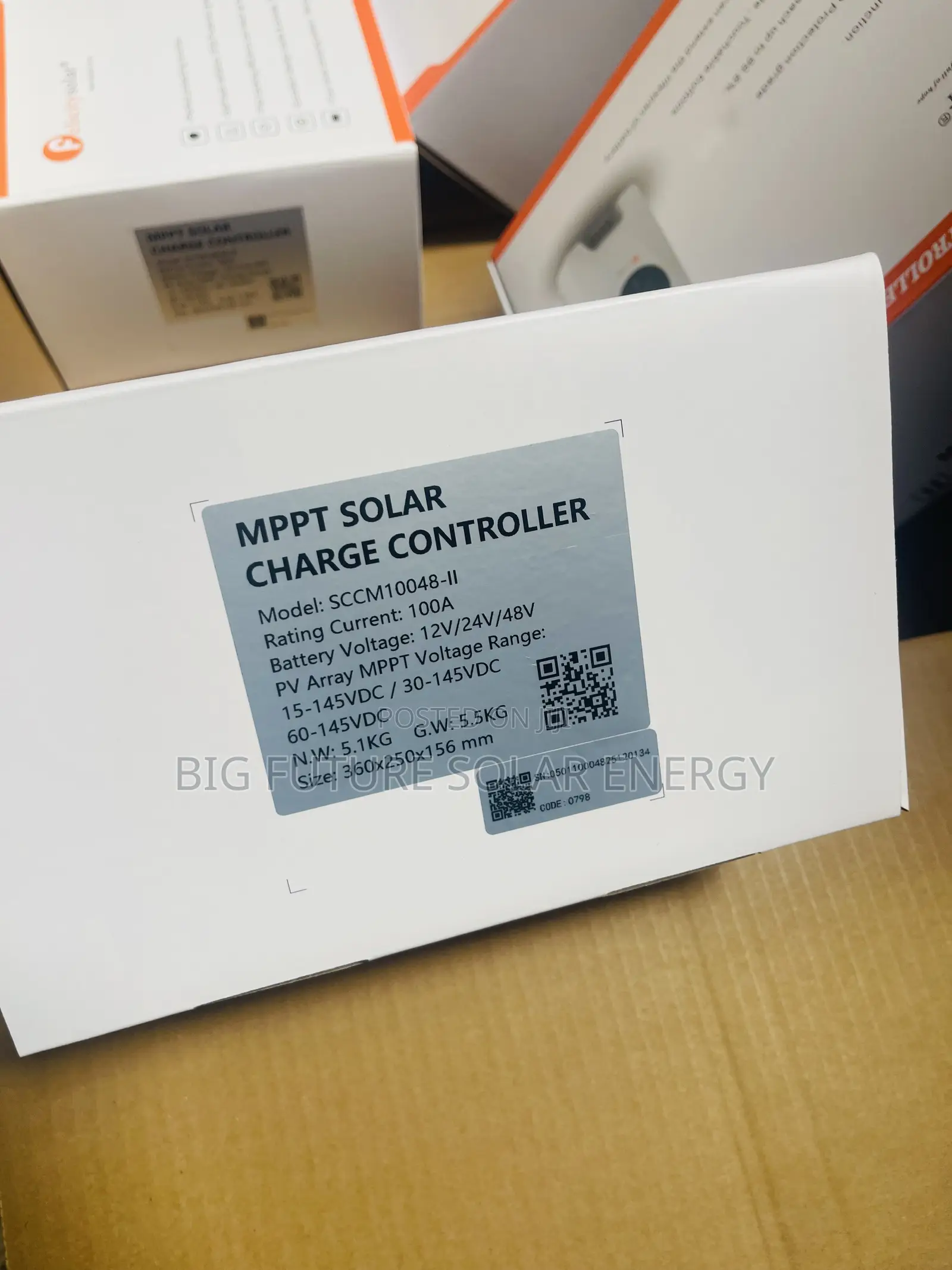 100amps Felicity Charge Controller 12/24/48v
