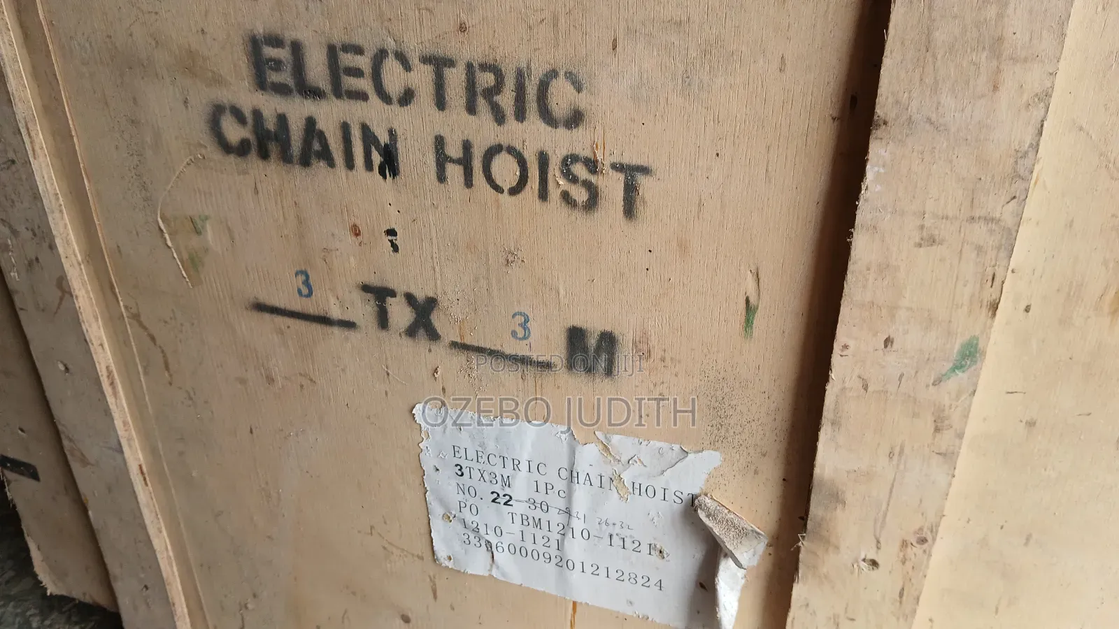 Electric Chain Hoist/Block 3ton, 2.5ton