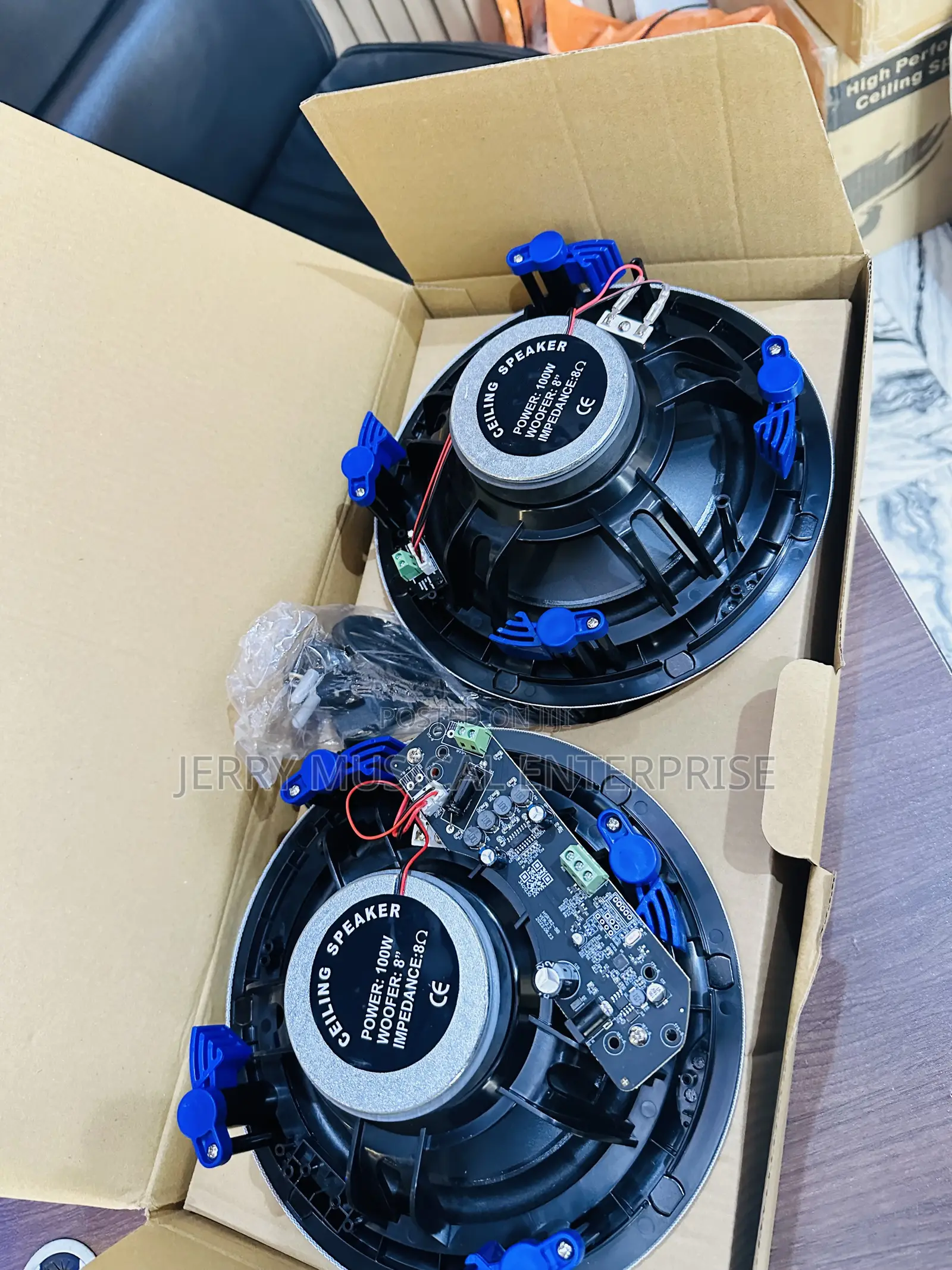 100watts Framless Bluetooth Ceiling Speakers