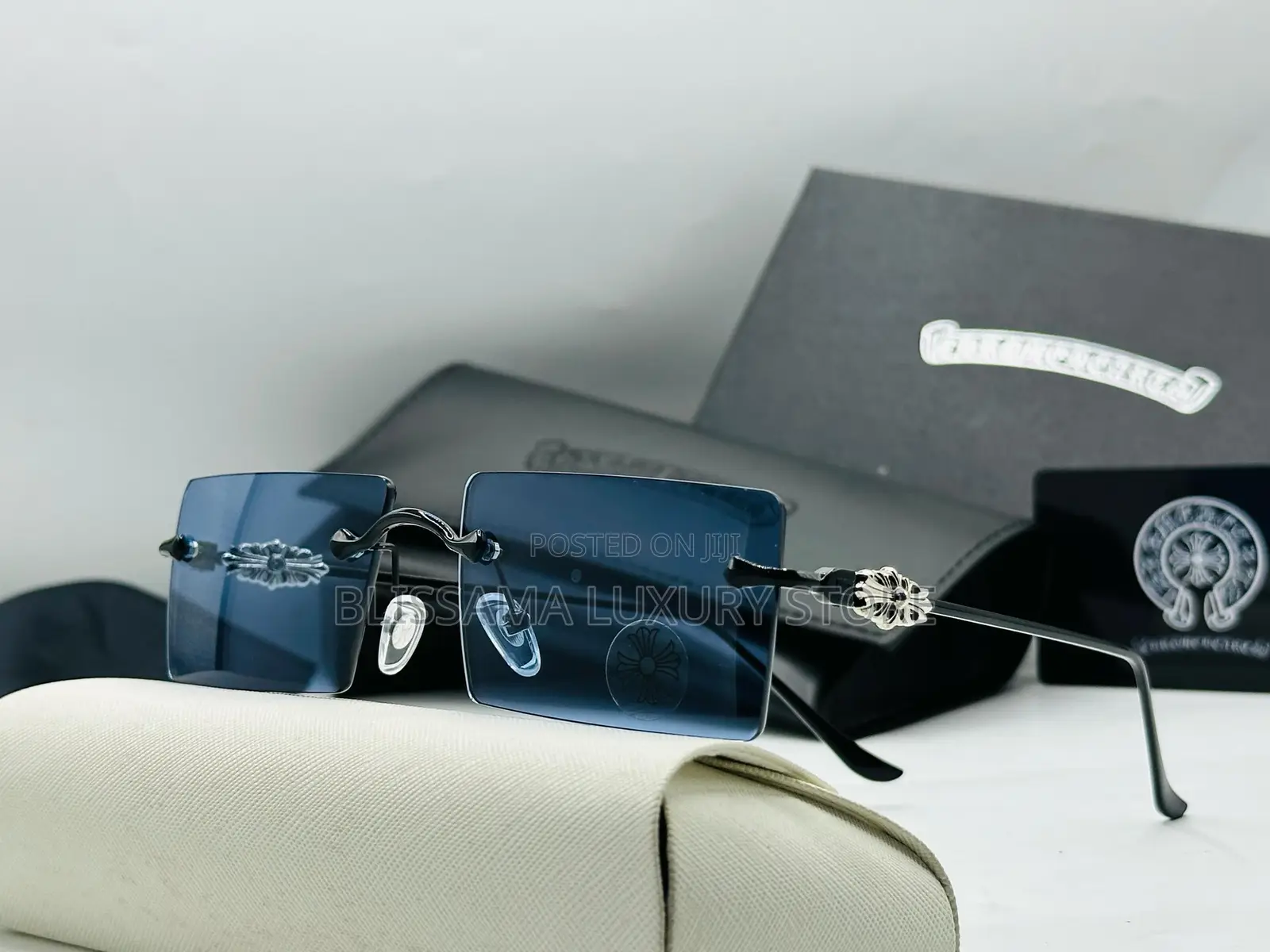 Chrome Heart Luxury Quality Rimless Glasses