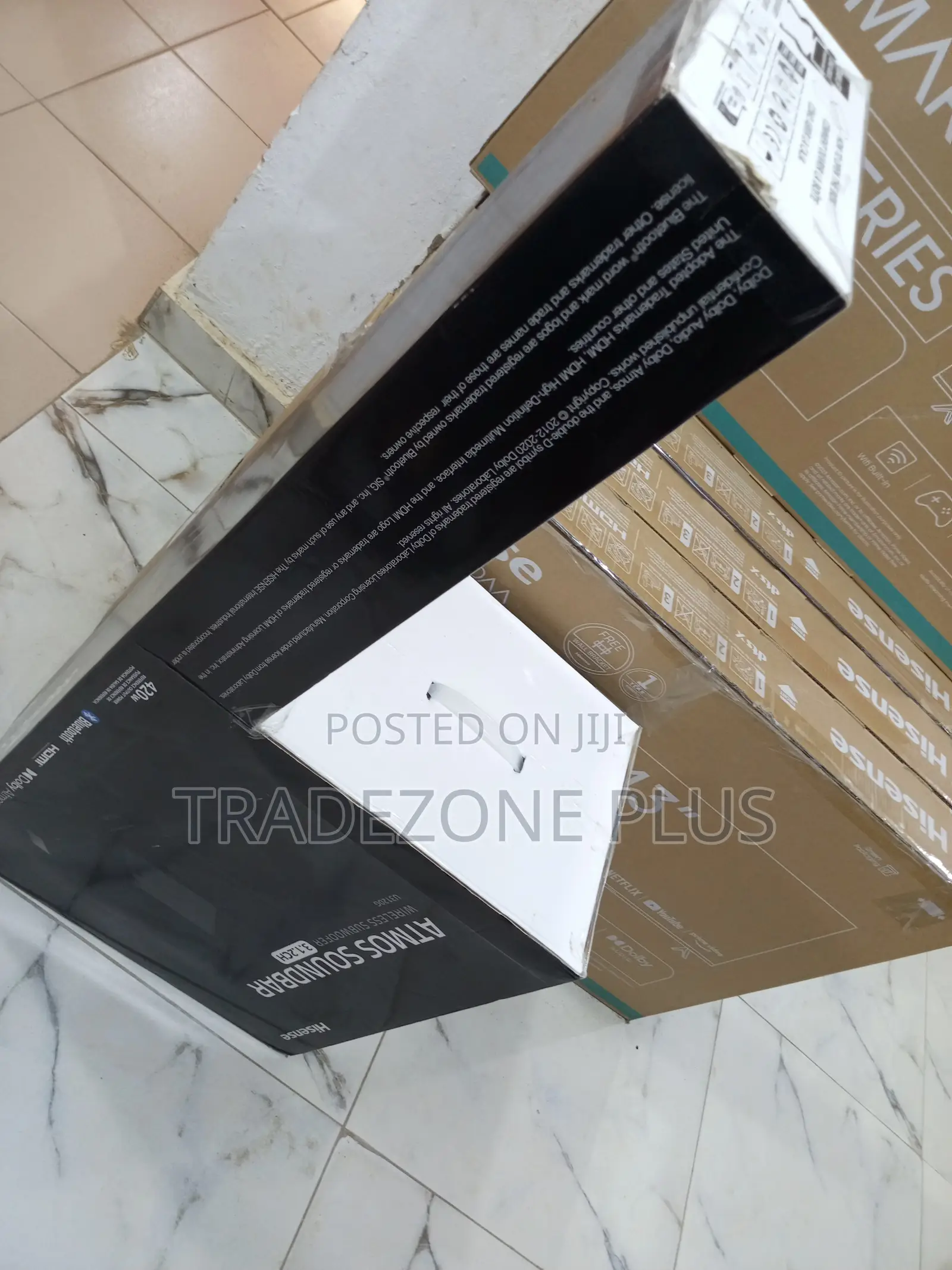 Hisense 420w Audio Bar – Dolby Sound, Wall Mountable