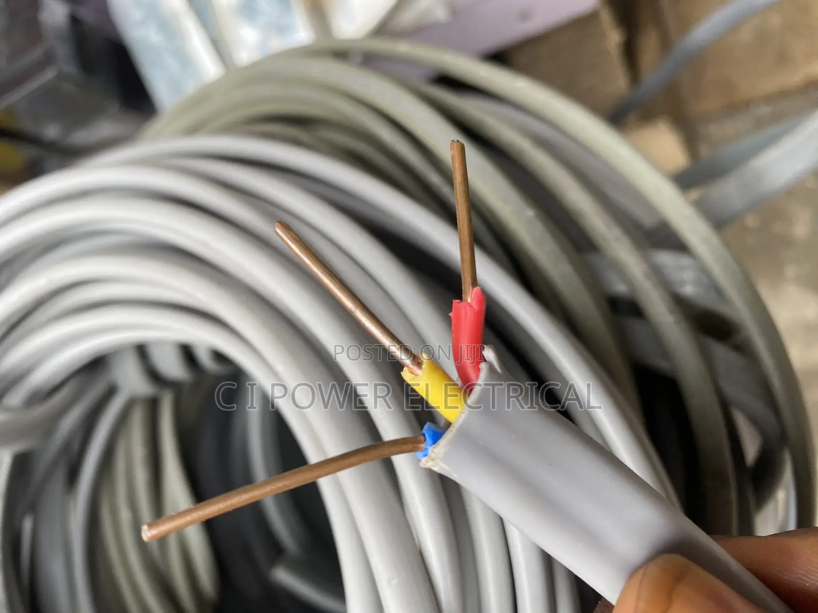 2.5mm 3 Core Flat Cable
