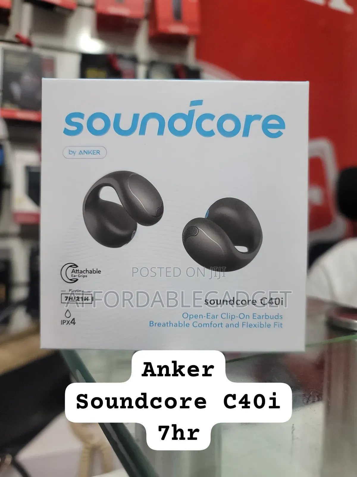 Soundcore by Anker C40i Open-Ear Clip-on Earbud