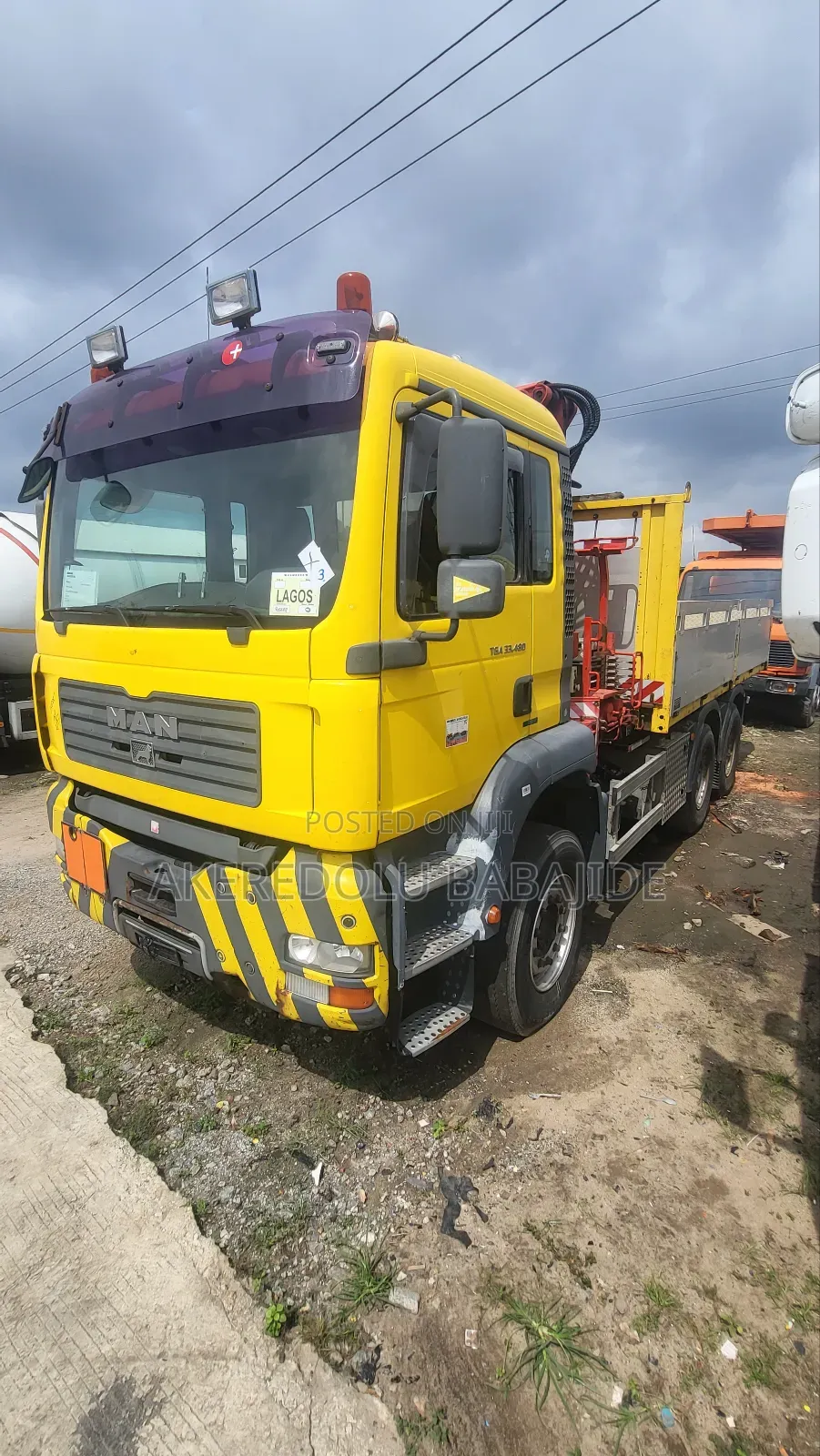 Man Truck 12ton Crane