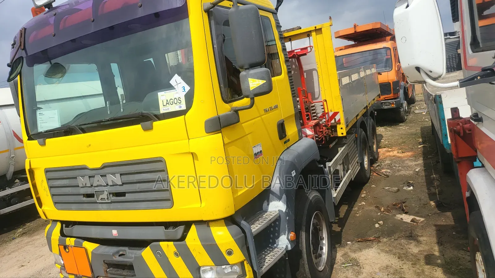 Man Truck 12ton Crane